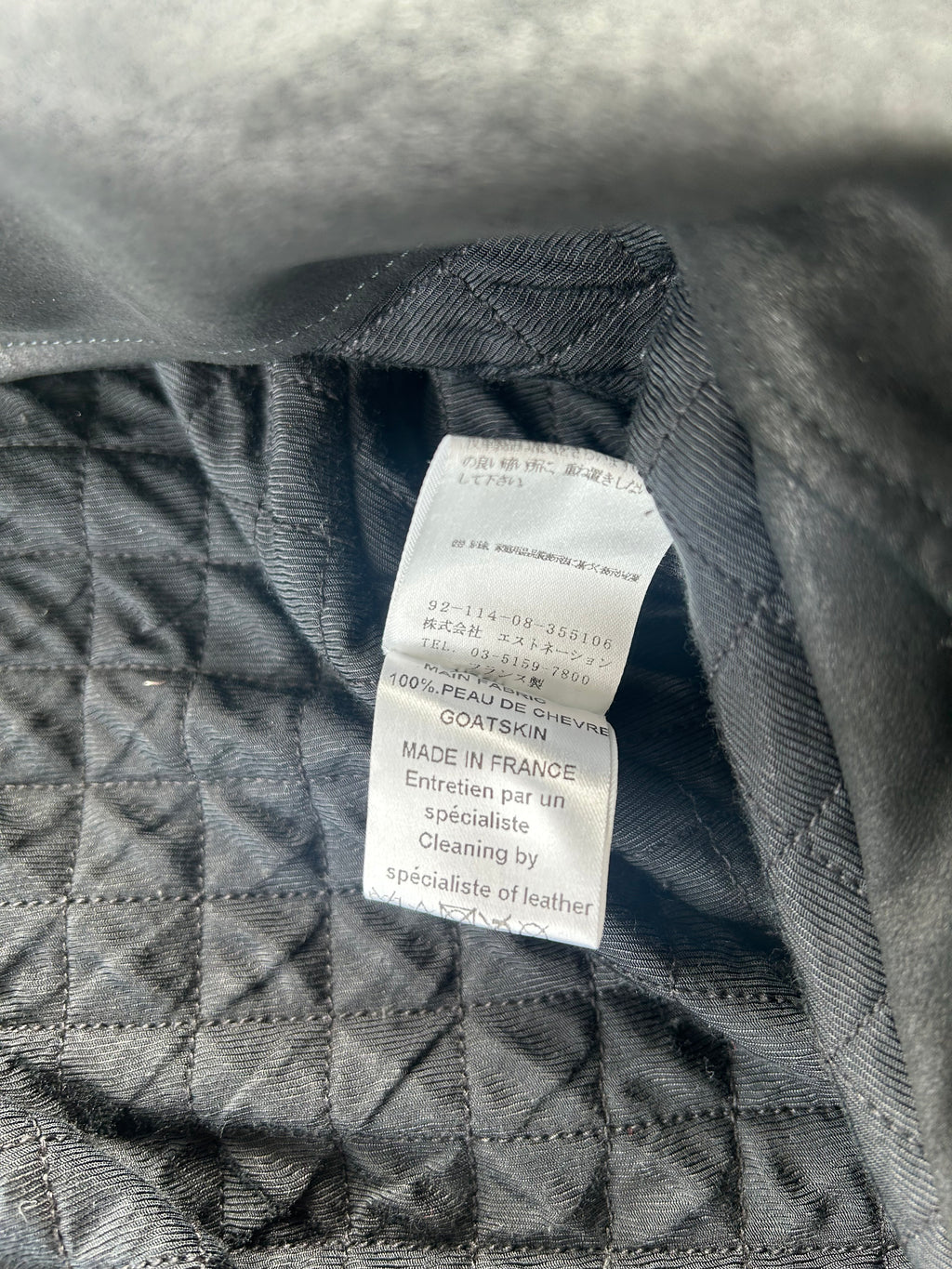 Balmain AW09 Leather Double Belted 10 Zip Jacket