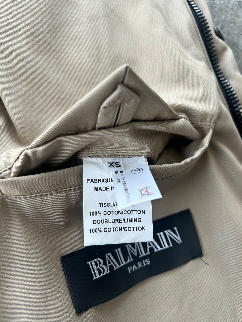 Balmain Homme SS12 Padded Vest