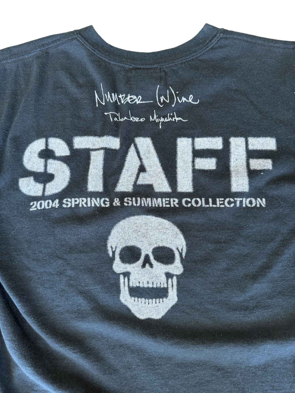 Number (N)ine SS04 Staff T Shirt