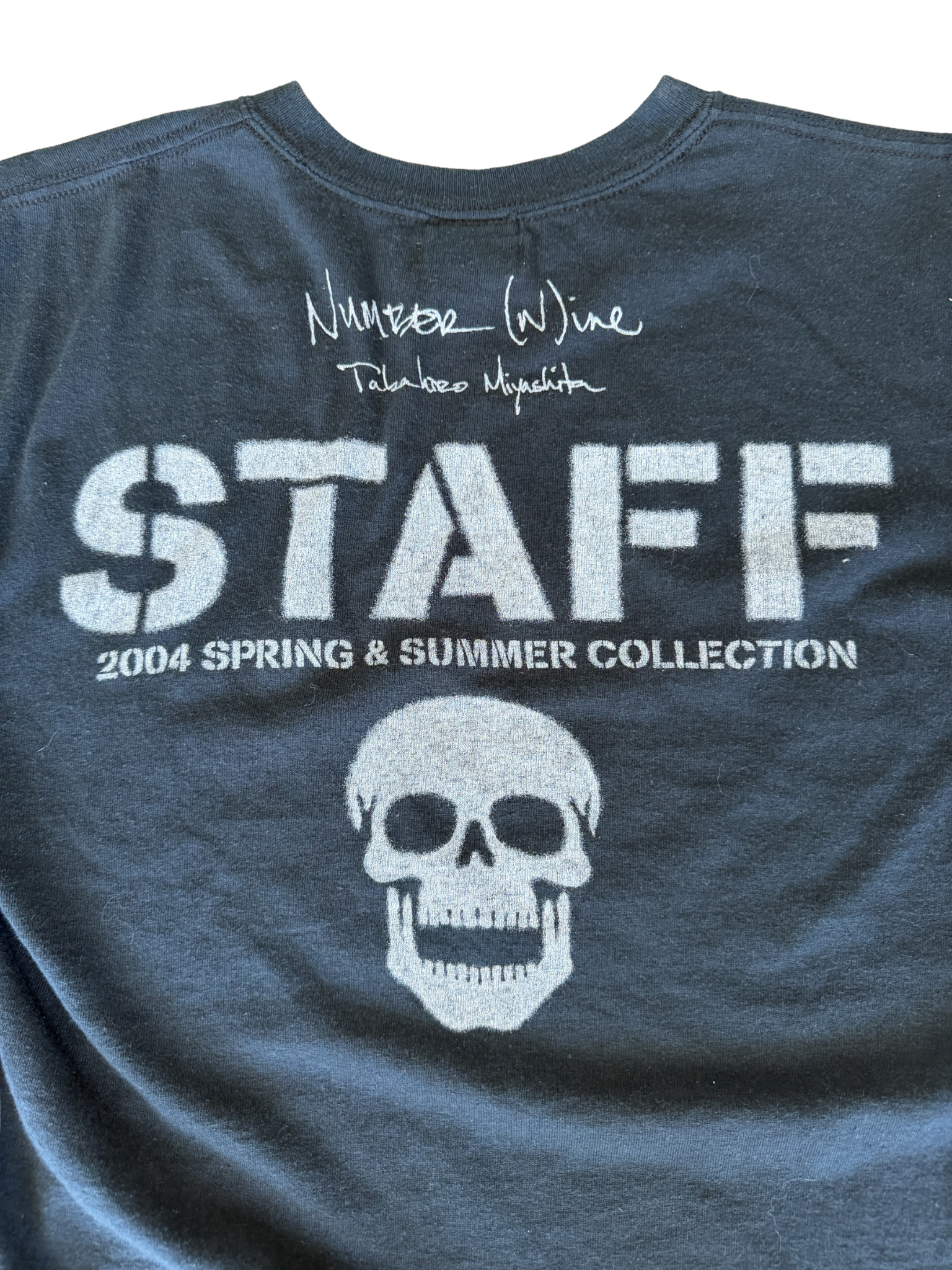 Number (N)ine SS04 Staff T Shirt