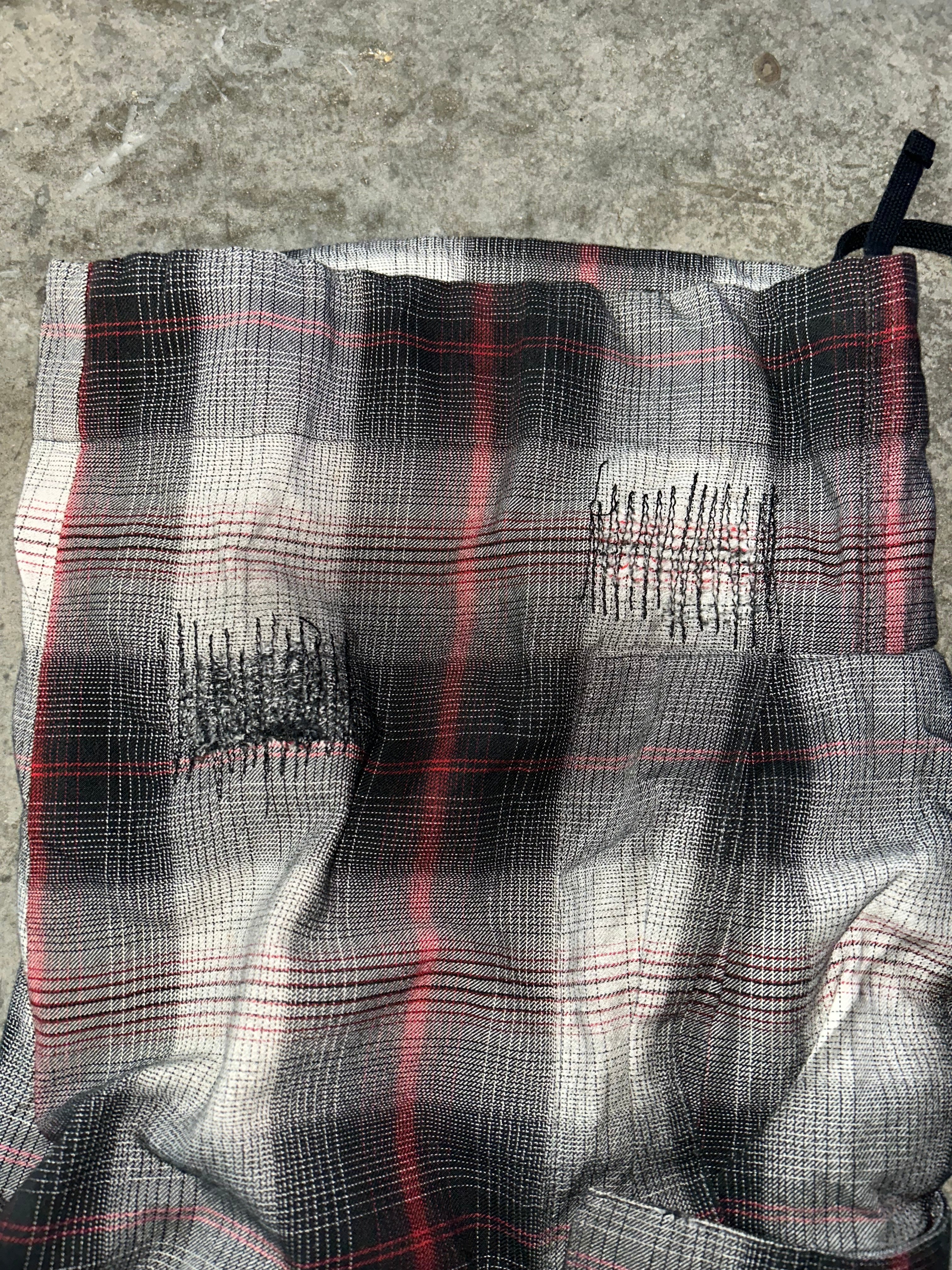 Balmain Homme SS10 Plaid Shorts