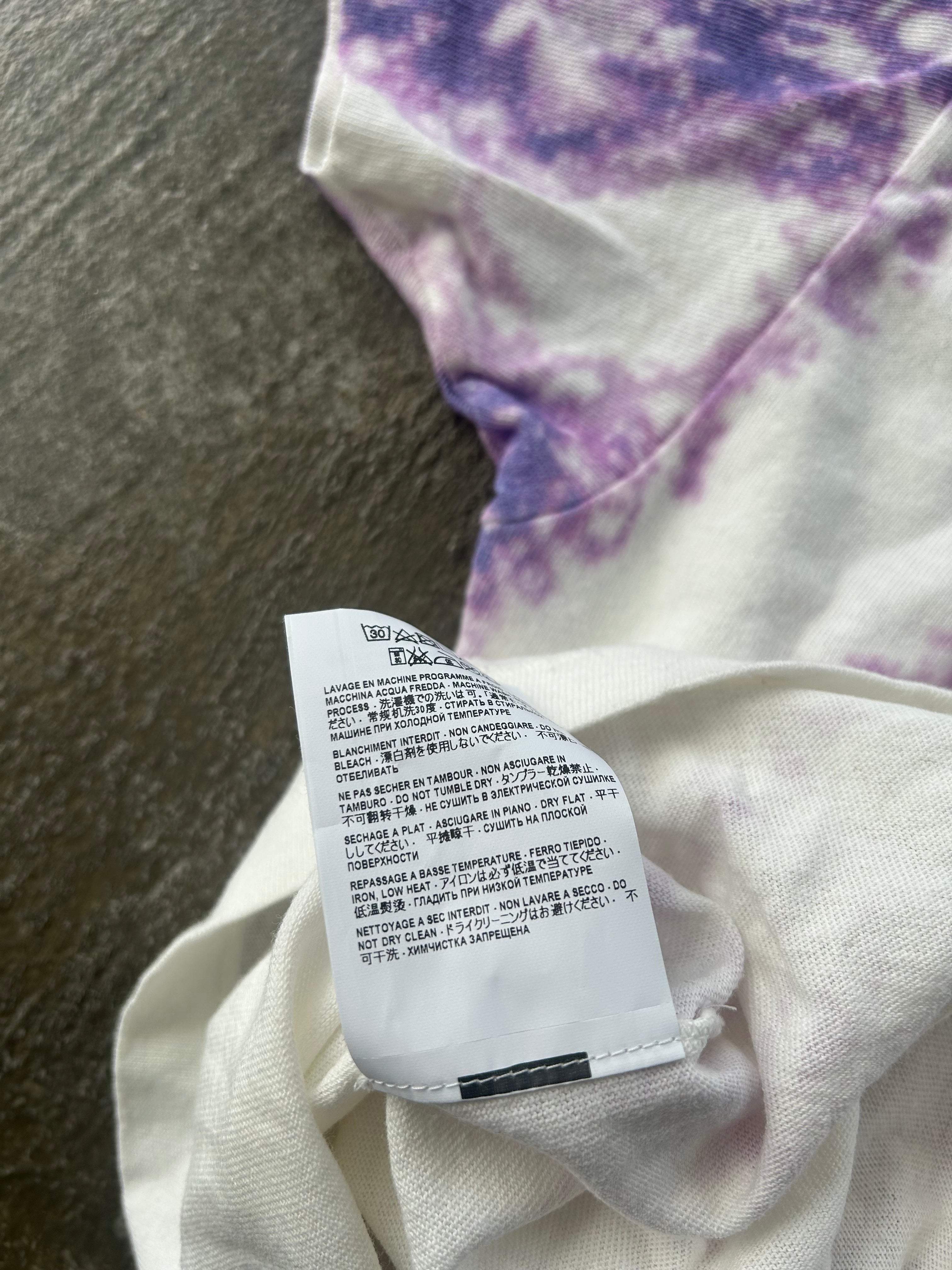 Saint Laurent Paris SS16 Tie Dye T Shirt
