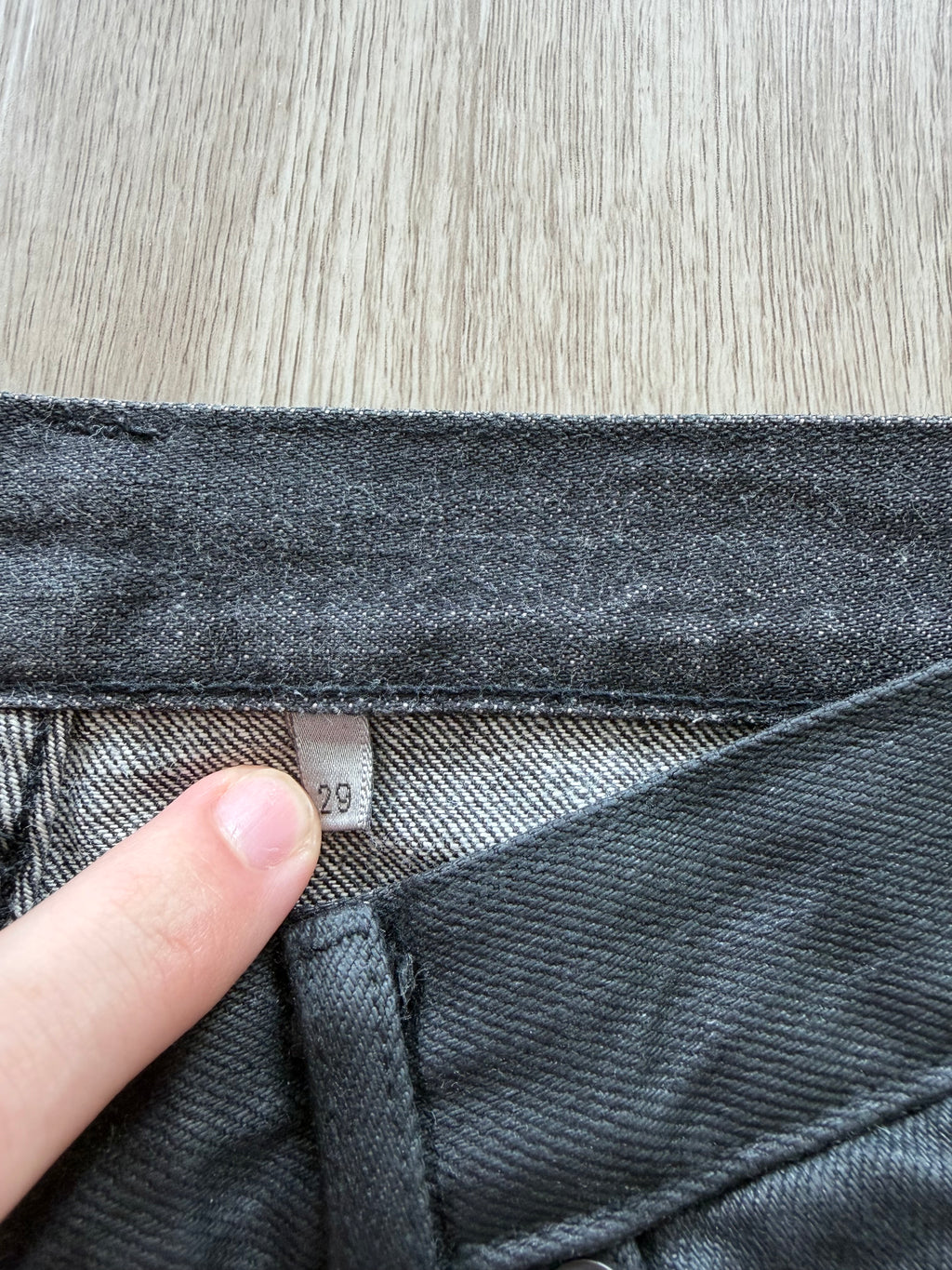 Dior Homme SS04 Strip Denim 29