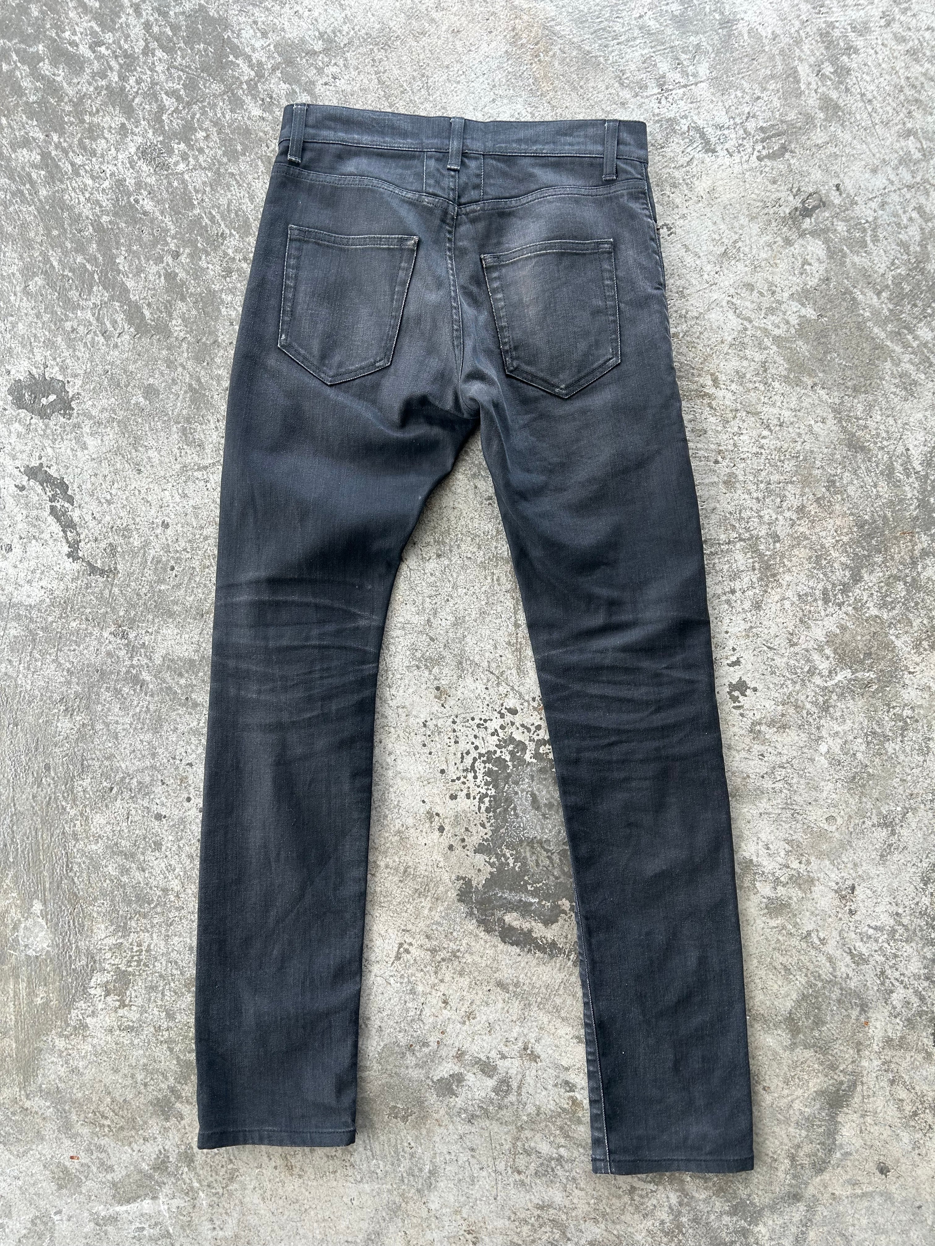 Saint Laurent Paris D02 Black Jeans