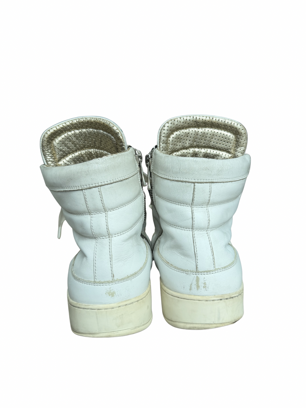 Balmain Homme SS14 Perforated High Top Sneakers