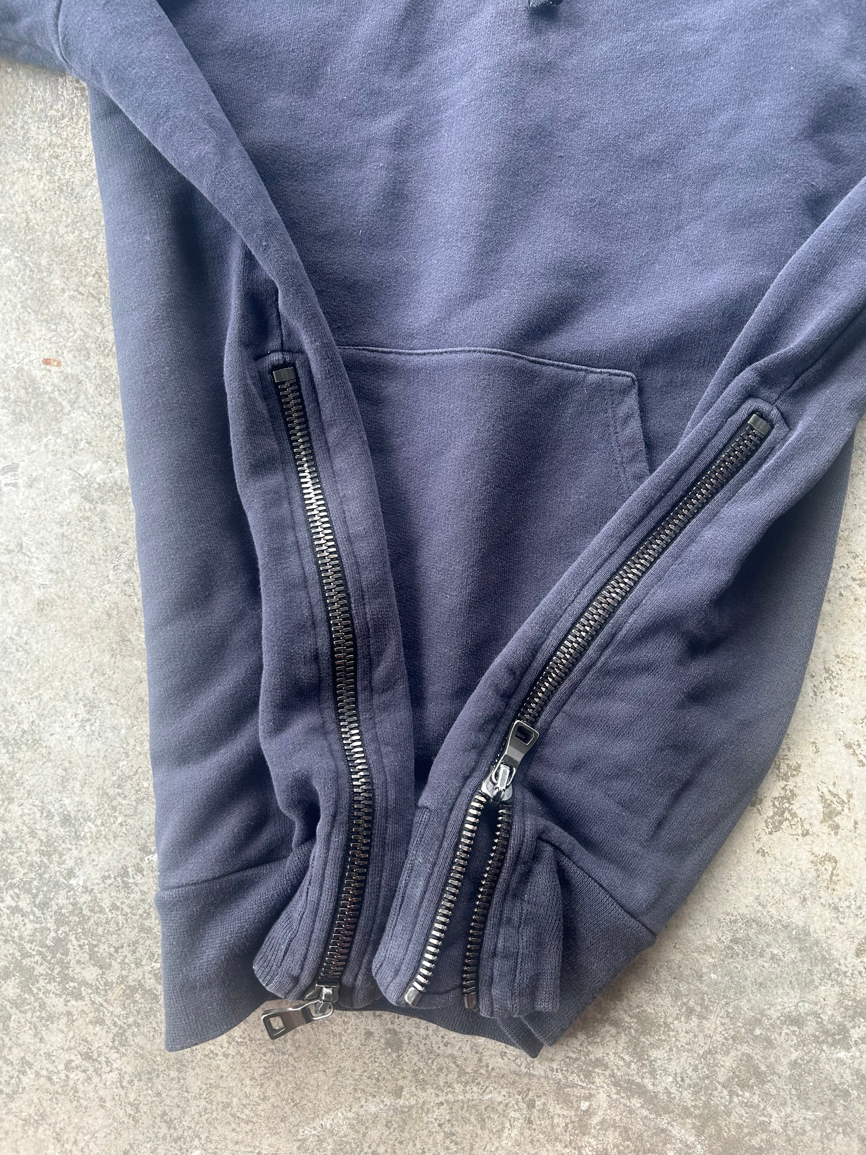Balmain Homme SS11 Black Biker Hoodie