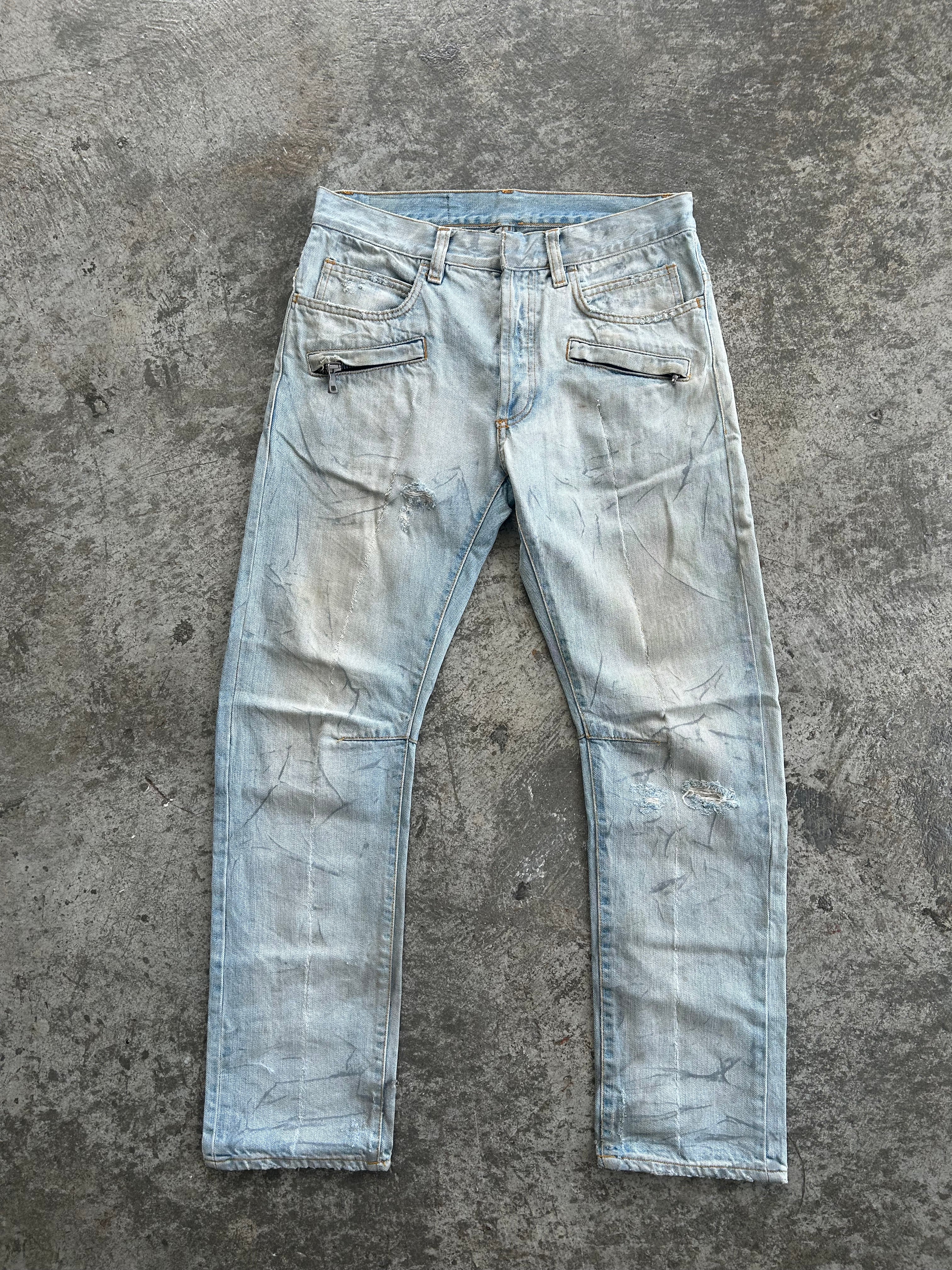 Balmain Homme SS11 Eagle Coin Jeans