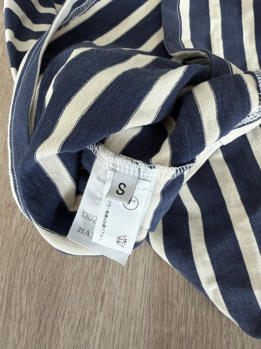 Balmain Homme AW11 Navy Striped Long Sleeve Shirt