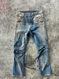Balmain Homme SS11 Oil Spill Jeans