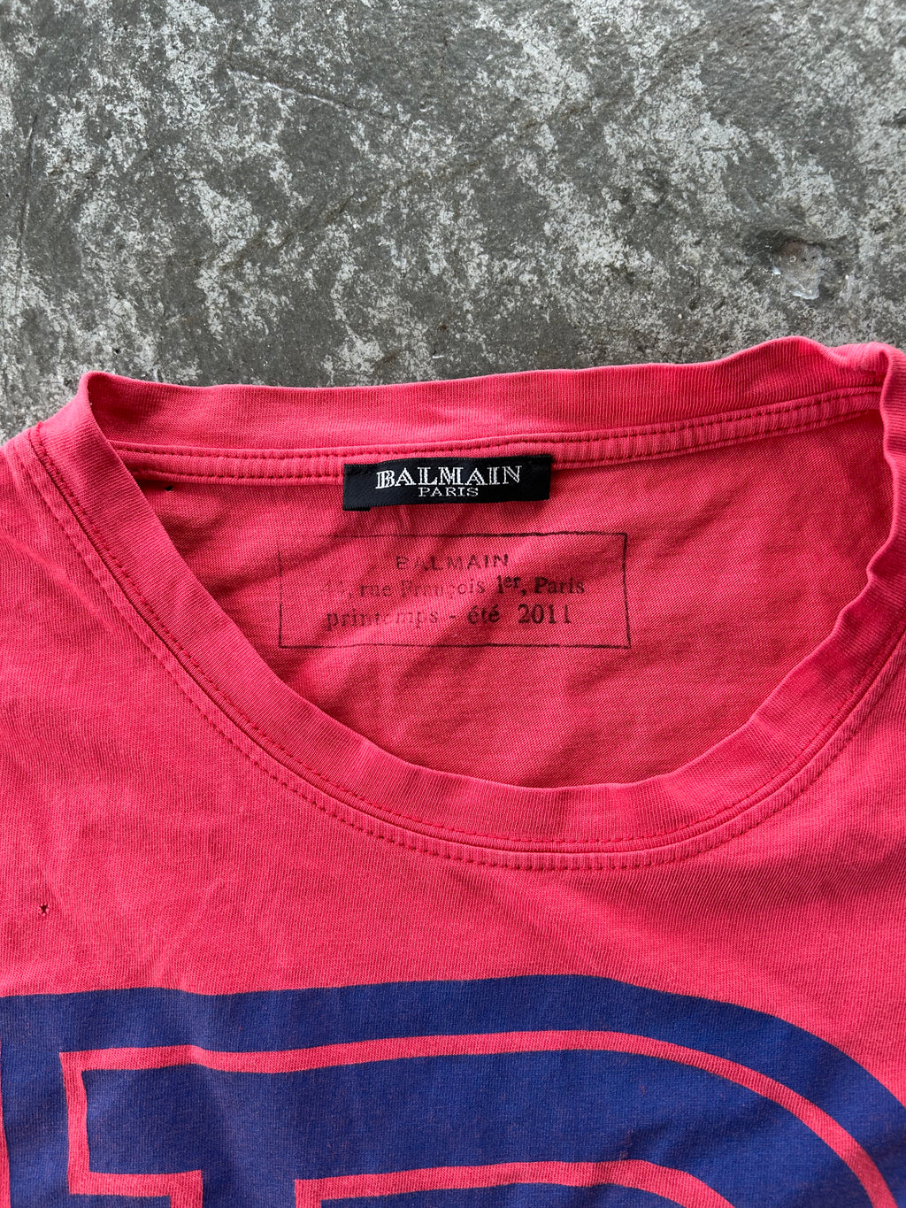 Balmain Homme SS11 Tiger T Shirt