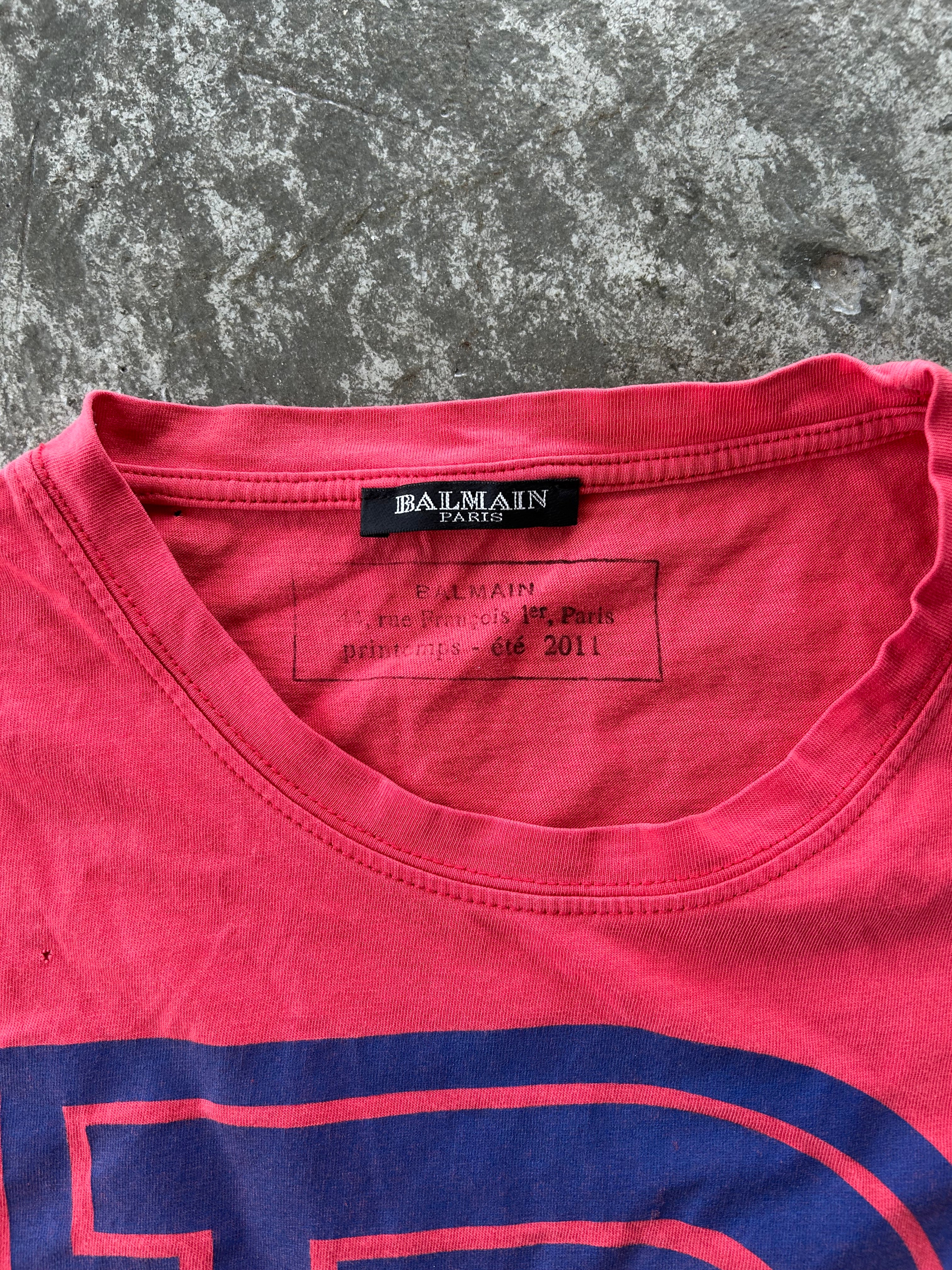 Balmain Homme SS11 Tiger T Shirt