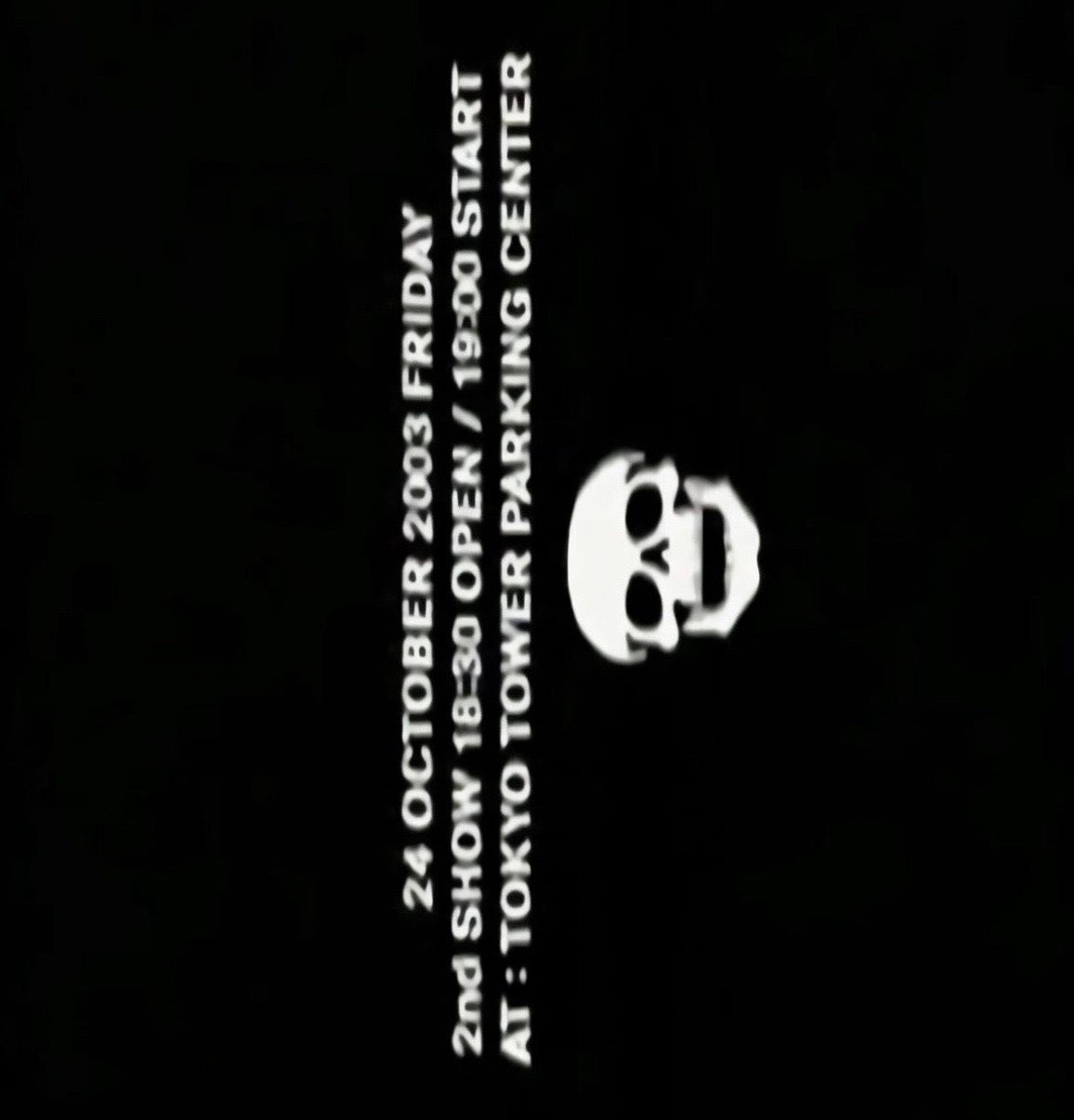 Number (N)ine SS04 Staff T Shirt