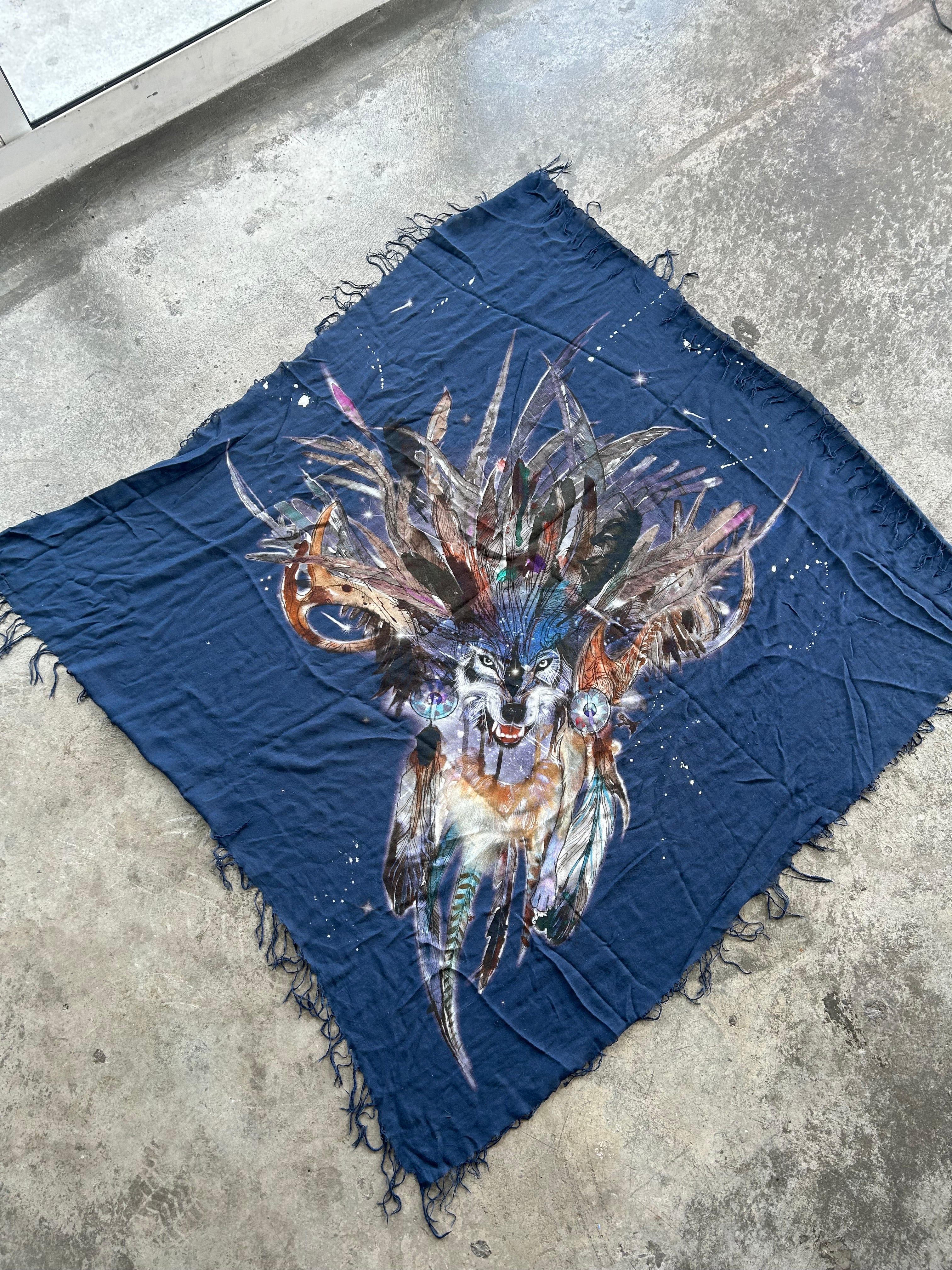 Balmain Homme AW11 Wolf Scarf
