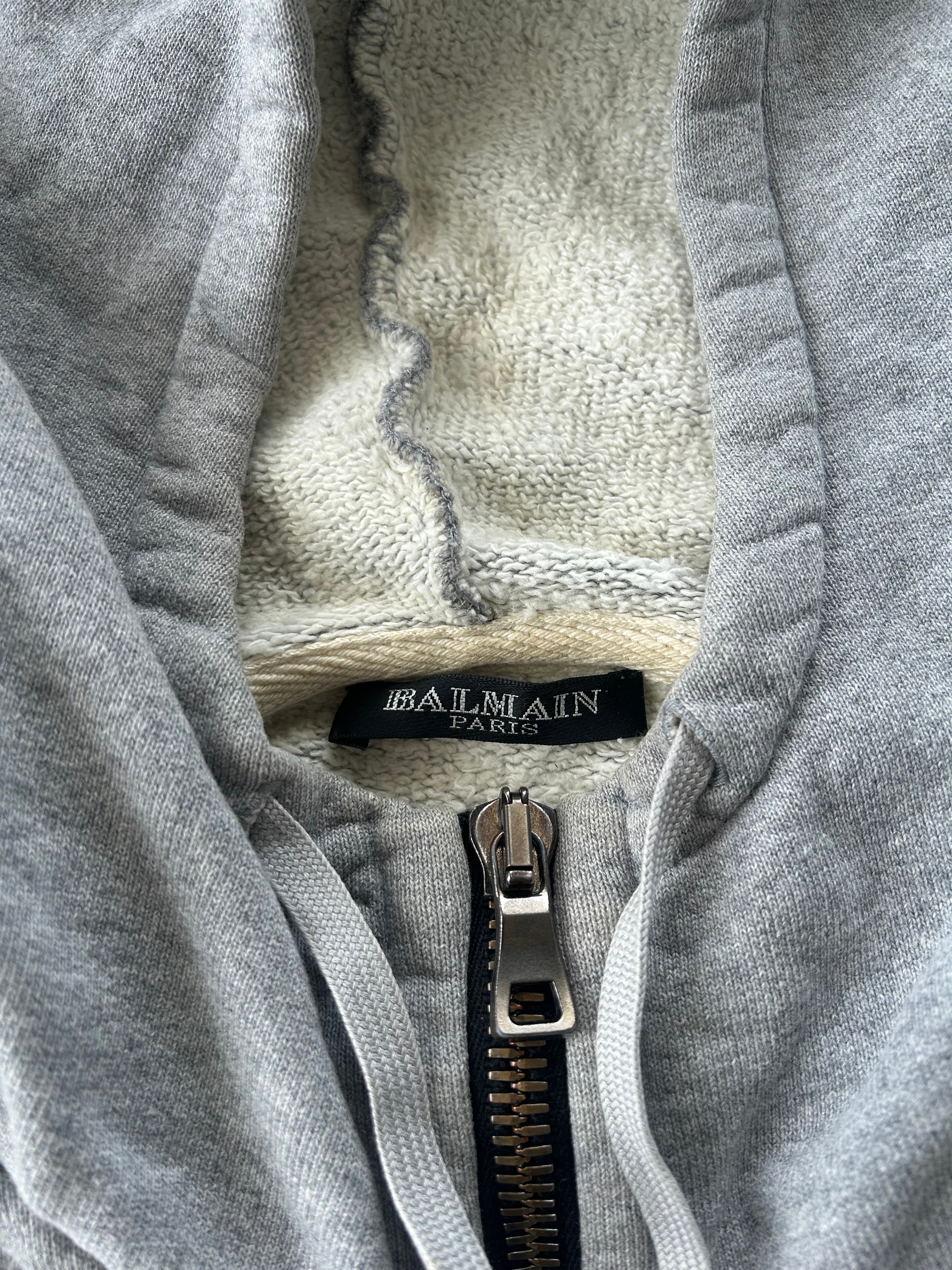 Balmain Homme AW12 Zip Up Hoodie