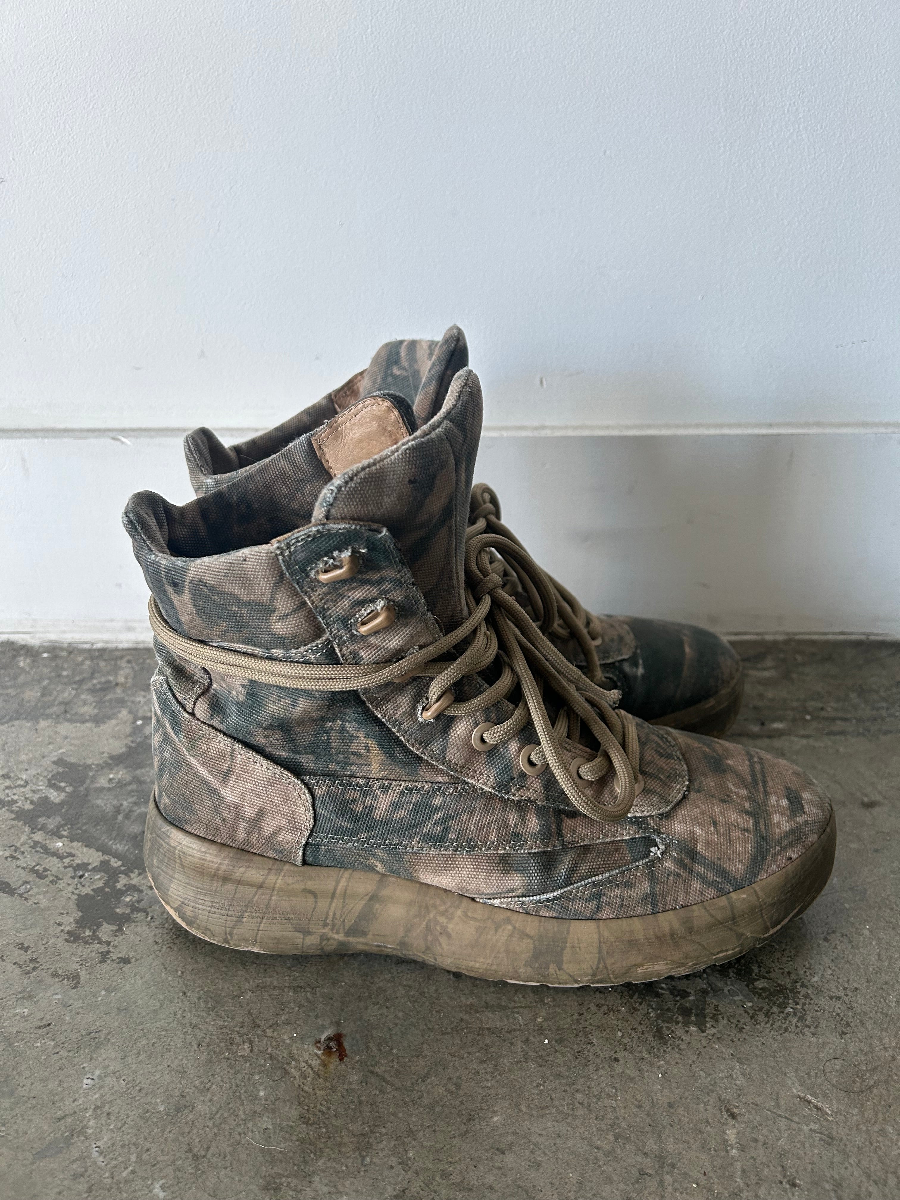 Yeezy Season 5 Camo Boots