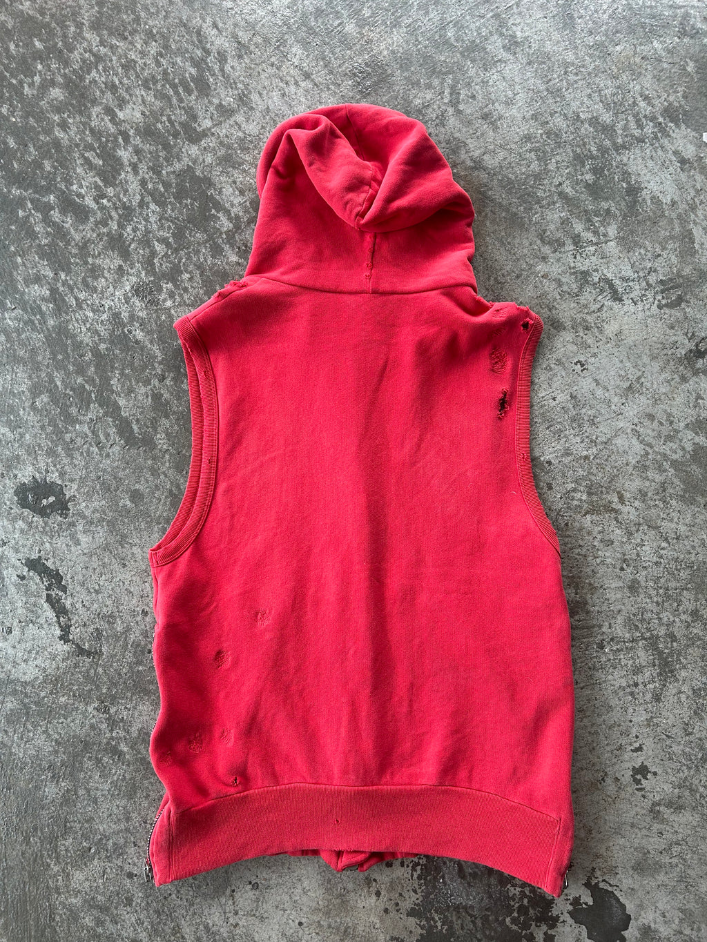 Balmain Homme SS10 Sleeveless Hoodie