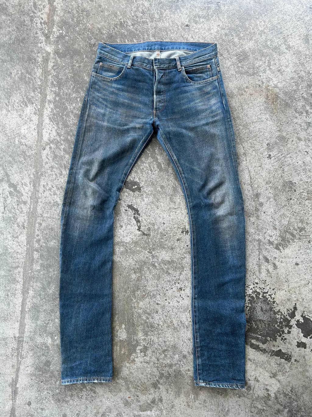 Balmain Homme SS13 Dirty Wash Denim