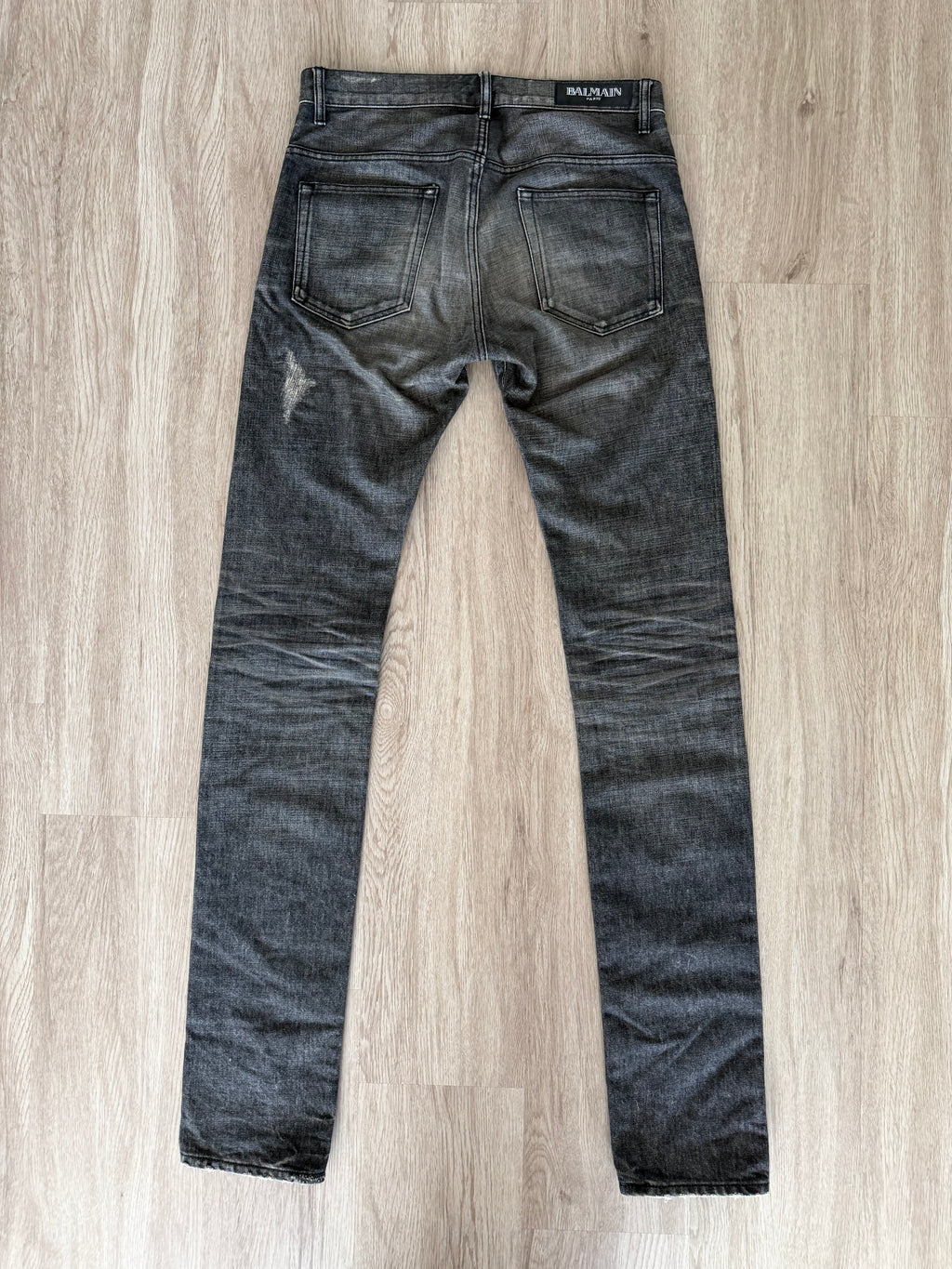 Balmain Homme AW13 Faded Jeans