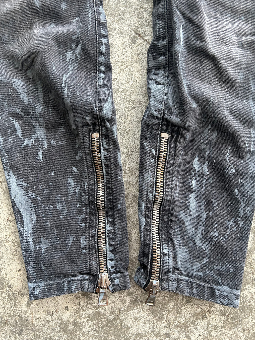 Balmain SS10 Distressed Chainmail Jeans