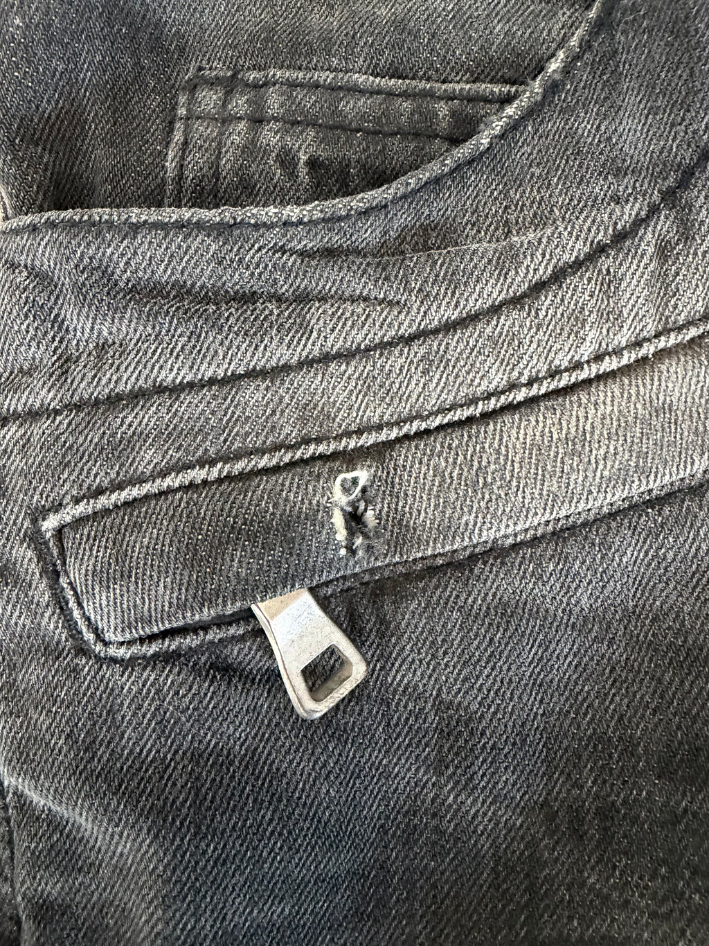 Balmain Homme SS11 Eagle Coin Biker Jeans