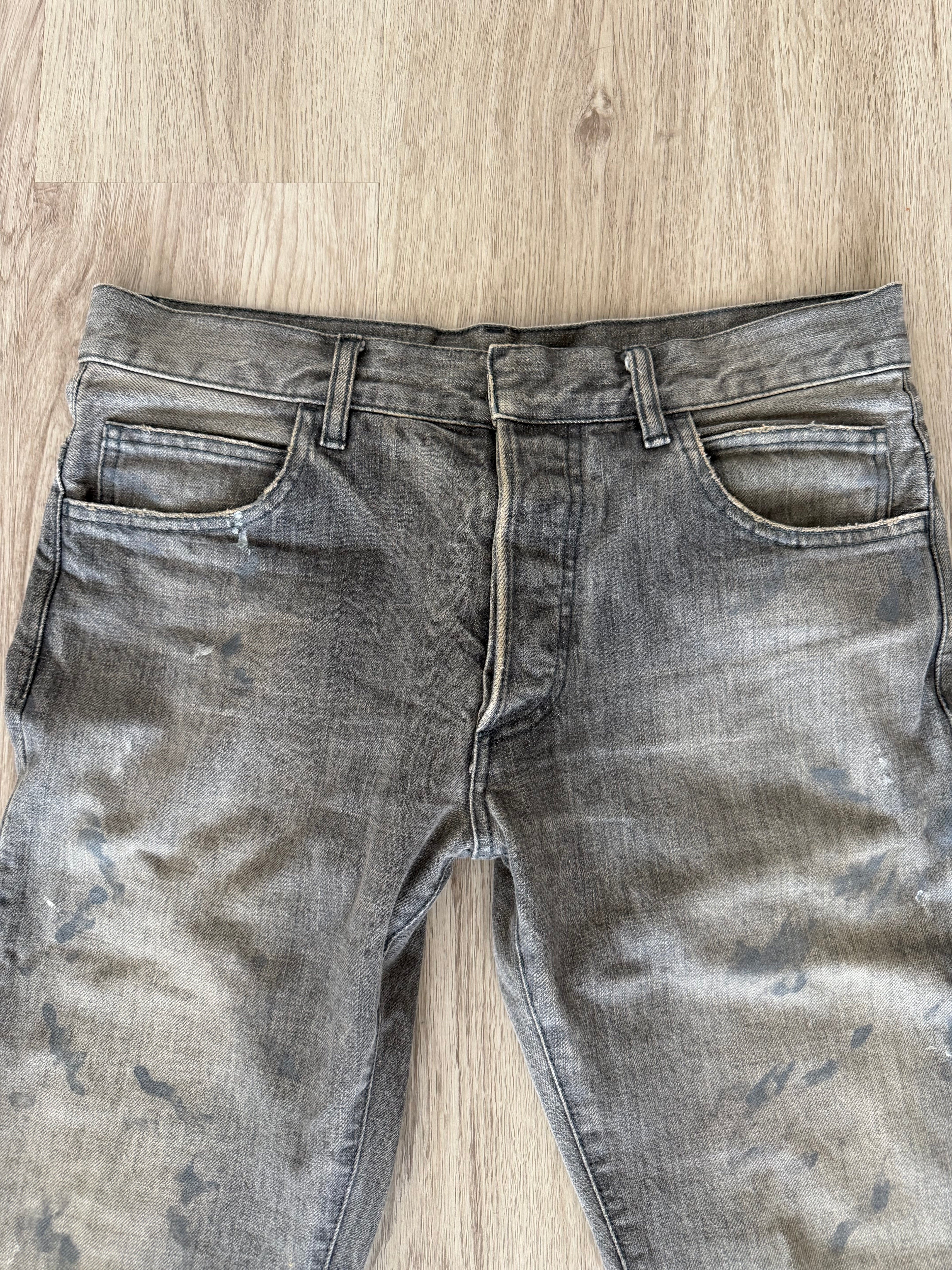 Balmain Homme SS15 Spiral Jeans