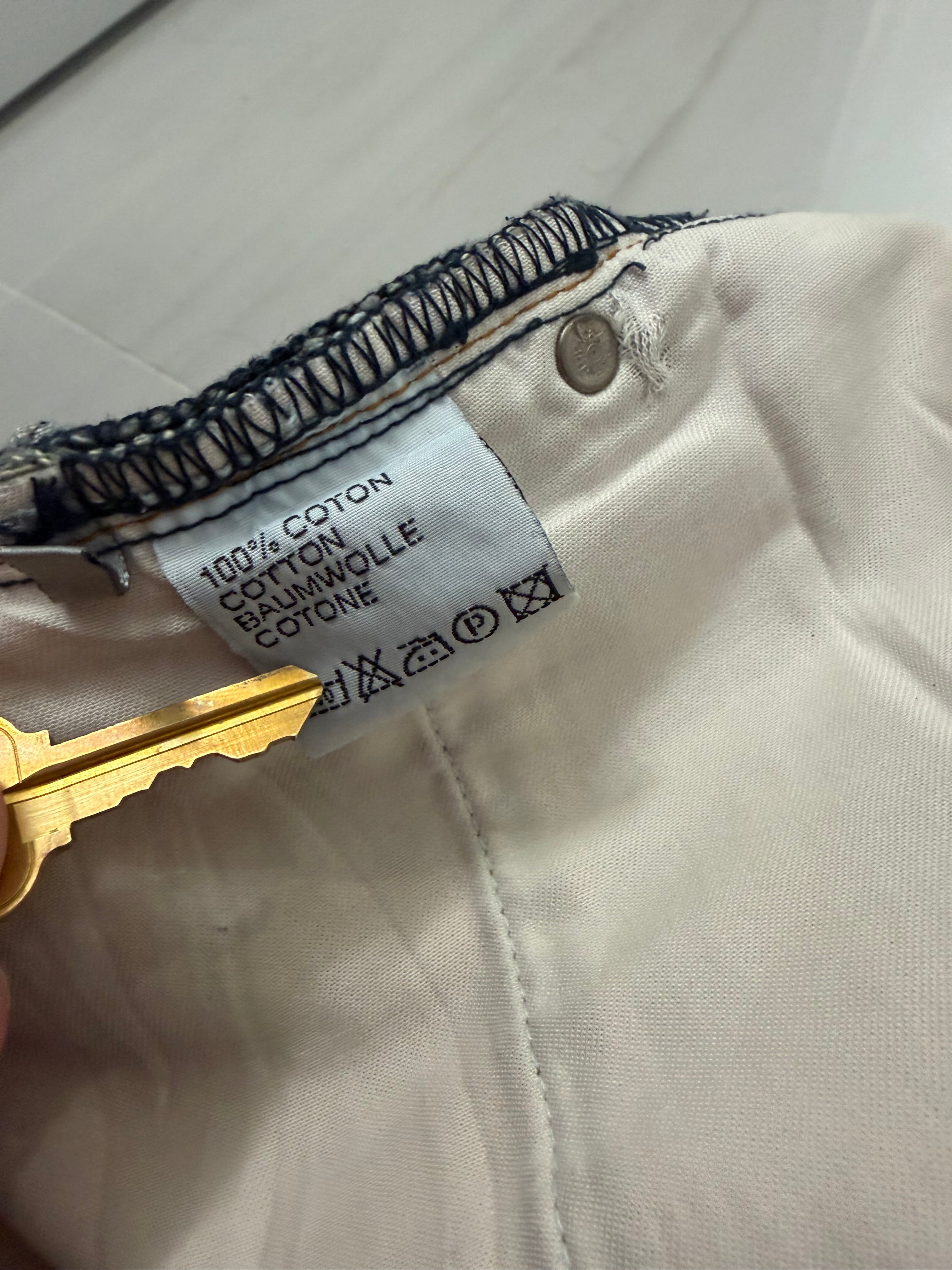 Dior Homme SS04 Dirty Bleu Clair Jeans