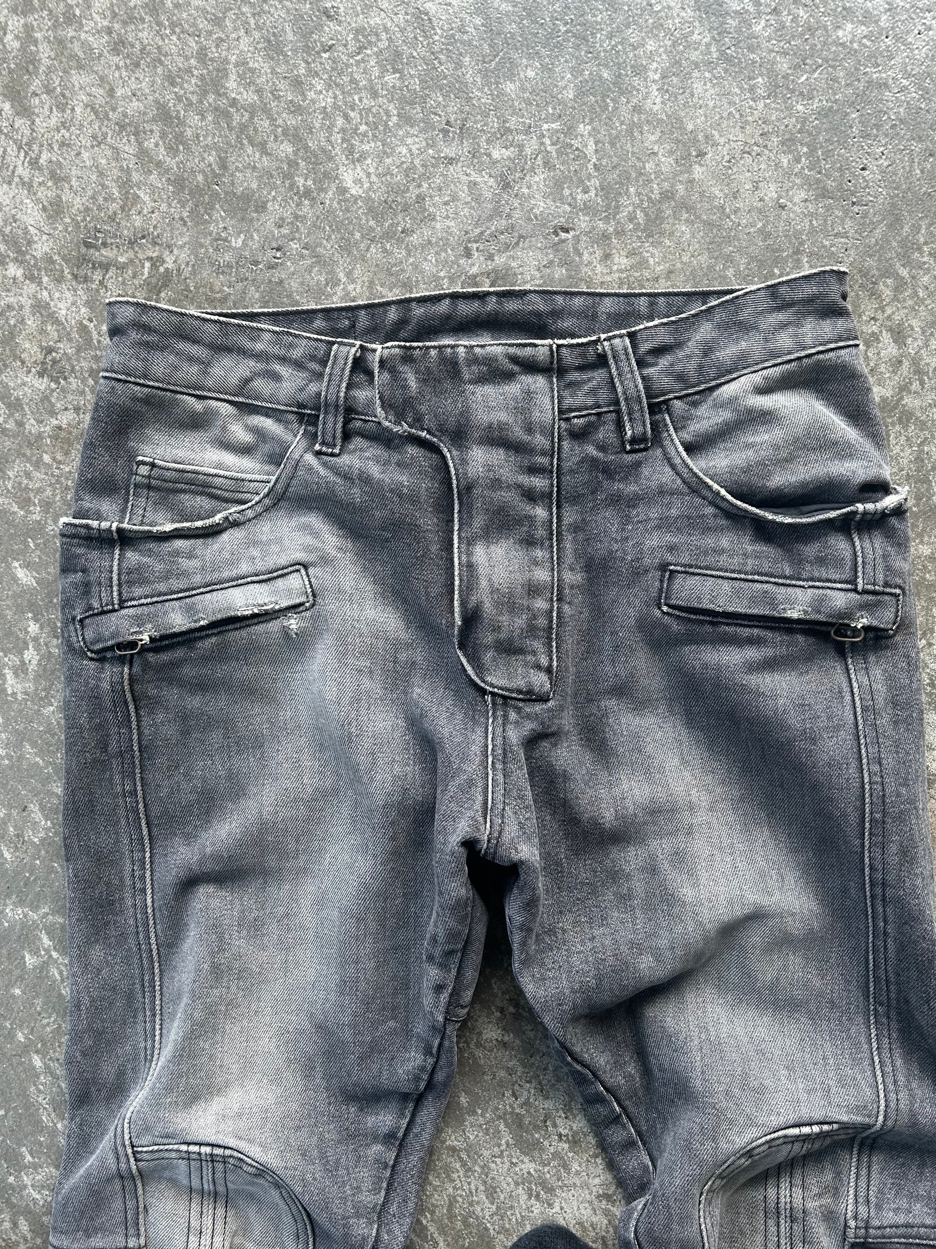 Balmain Homme AW10 Heavy Biker Jeans