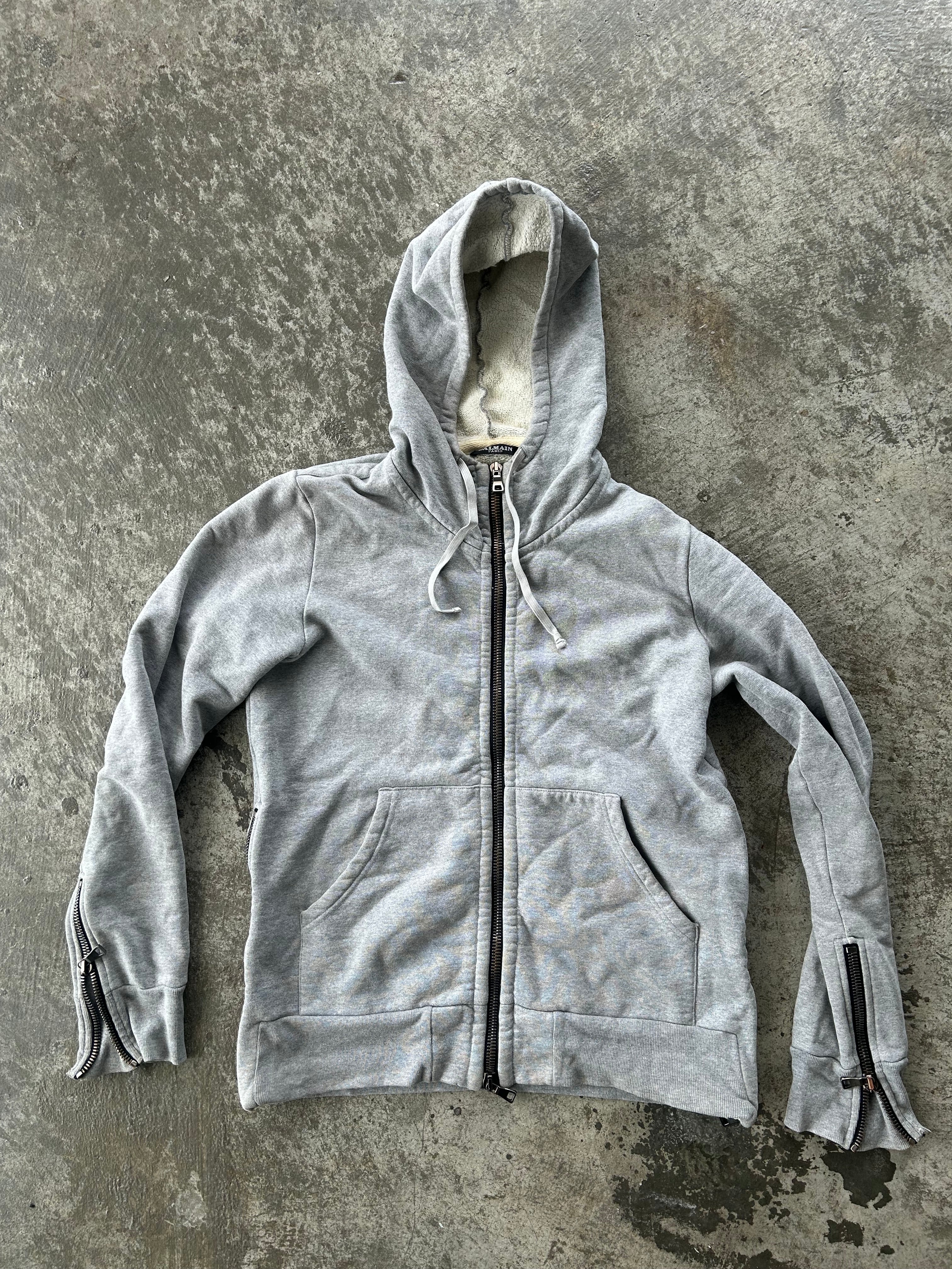 Balmain Homme AW12 Zip Up Hoodie