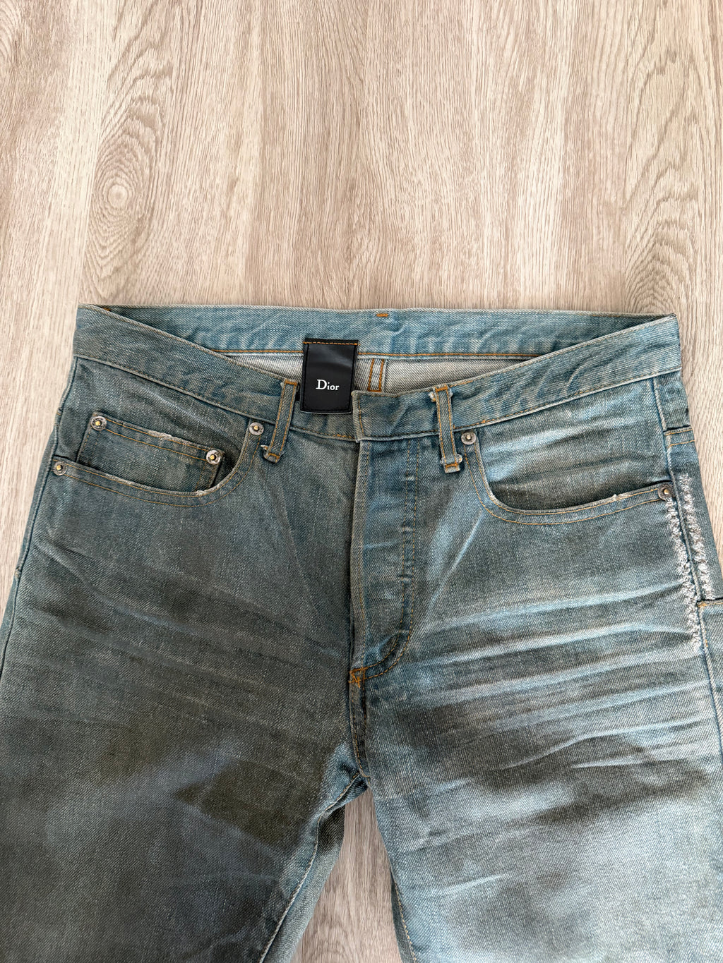 Dior Homme SS04 Extra Dirty Bleu Claire