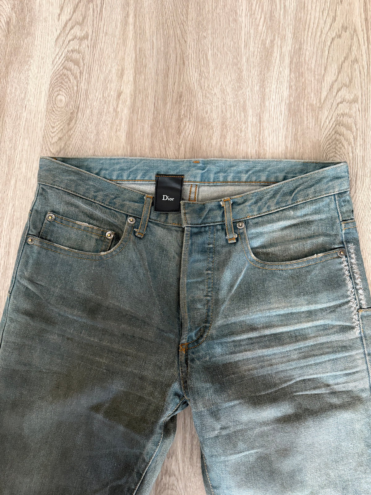 Dior Homme SS04 Extra Dirty Bleu Claire