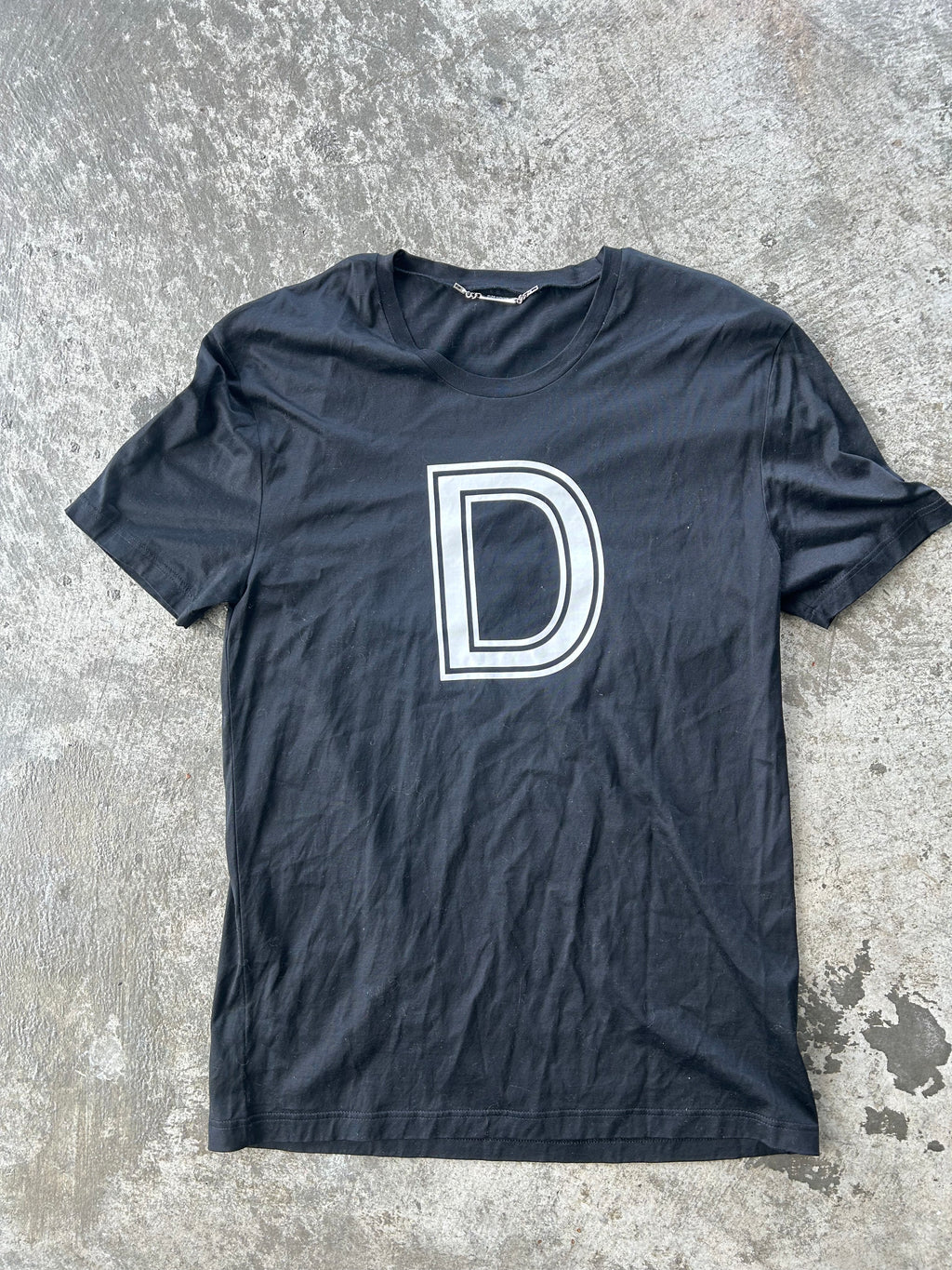 Dior Homme 2004 D Logo T Shirt