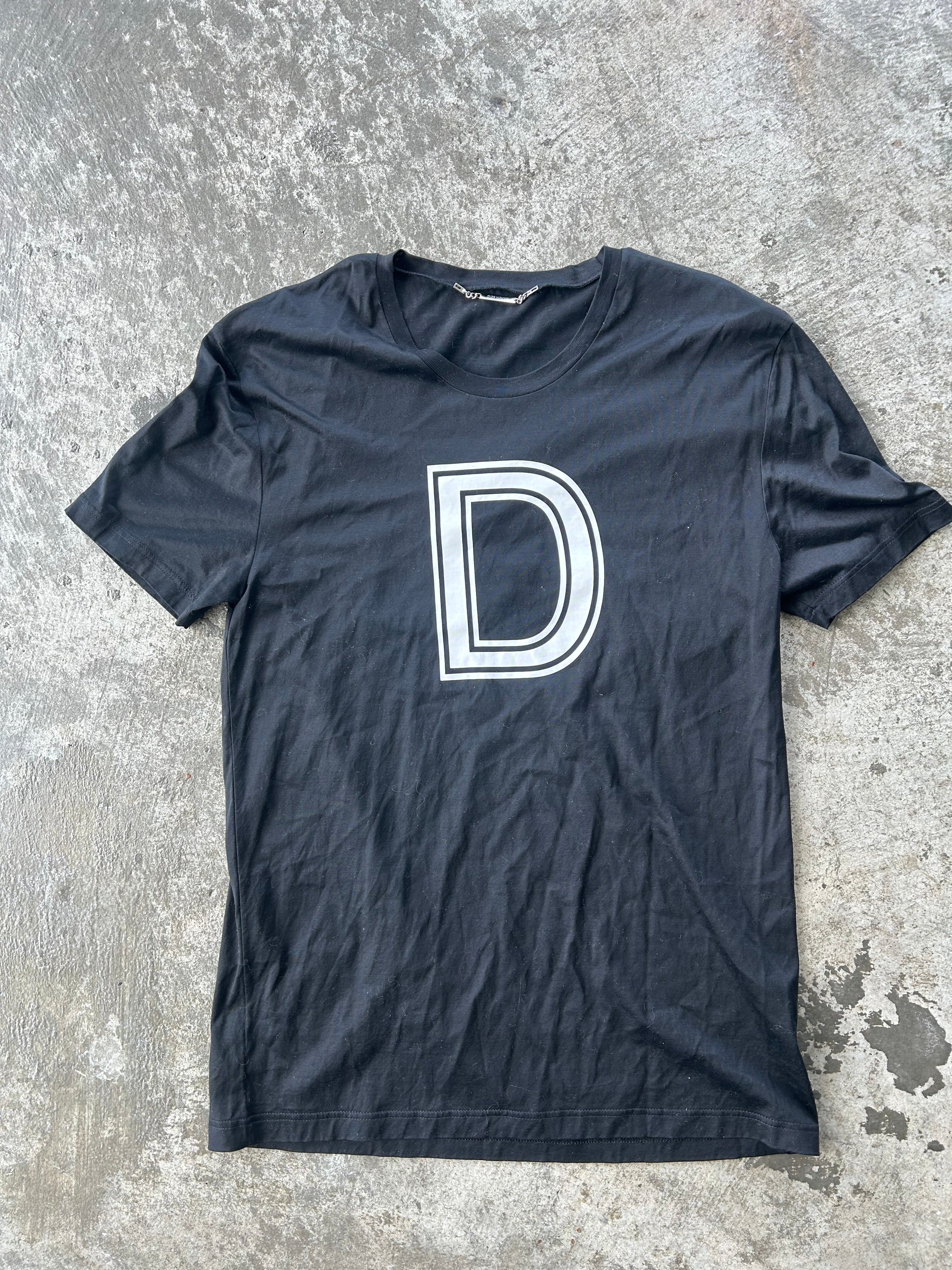 Dior Homme 2004 D Logo T Shirt