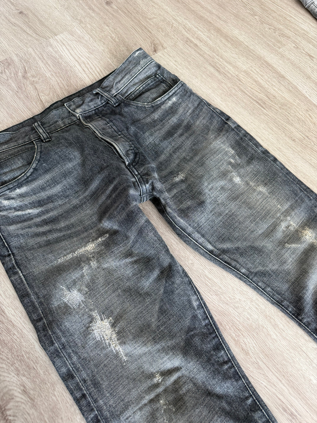 Balmain Homme AW13 Faded Jeans