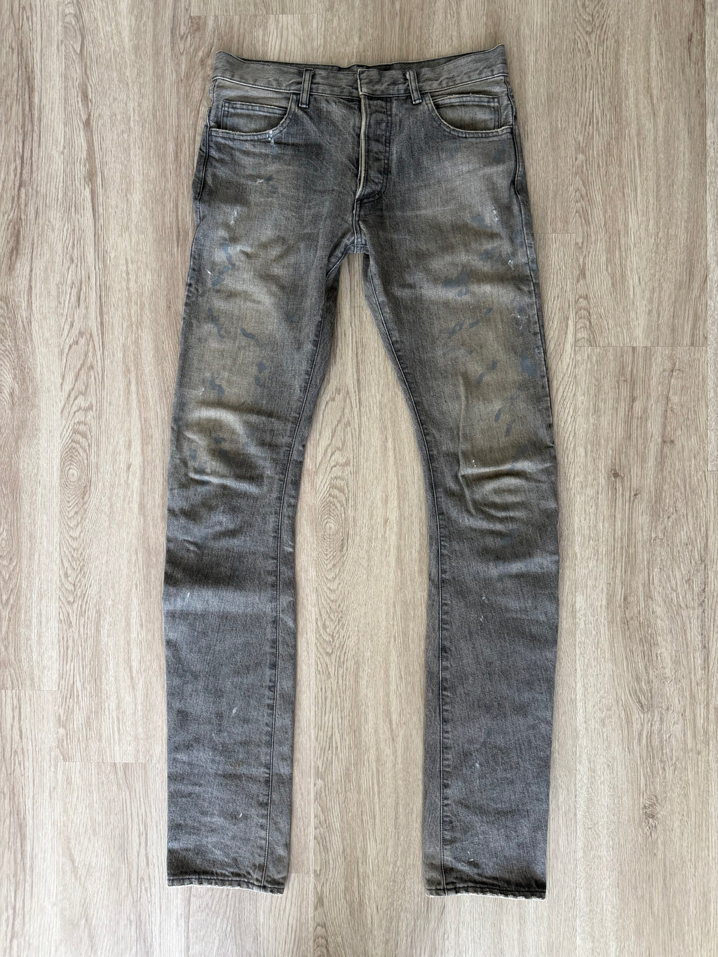 Balmain Homme SS15 Spiral Jeans