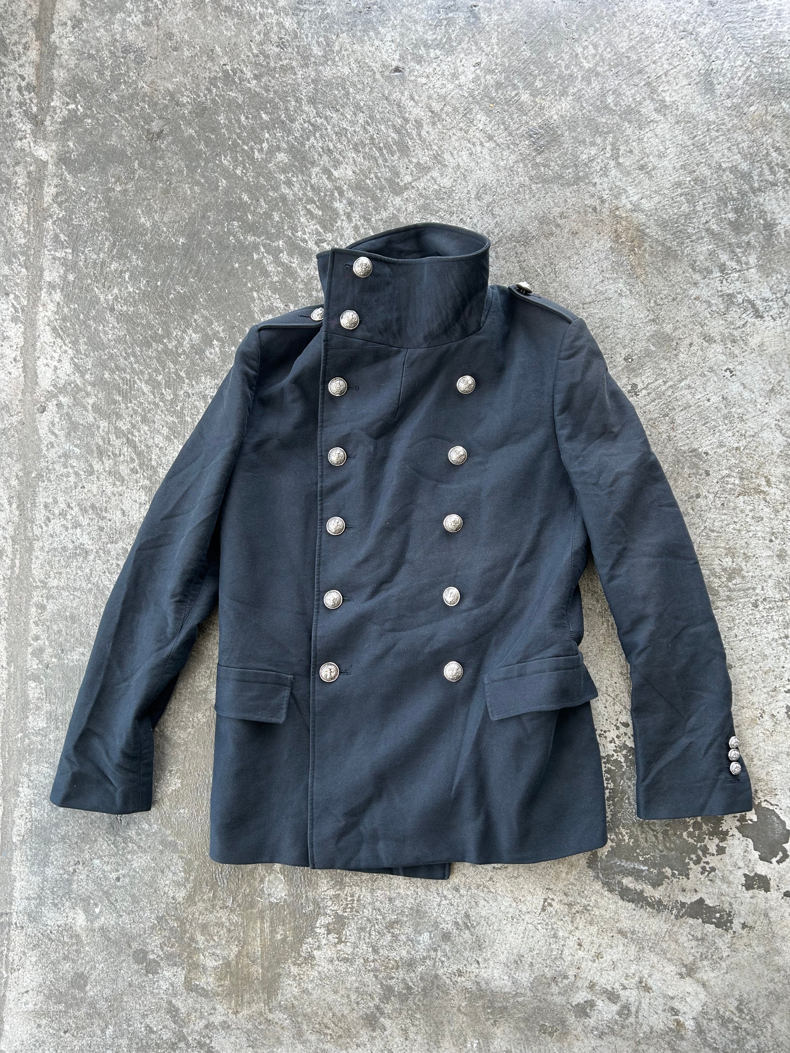 Balmain Homme SS12 Military Peacoat