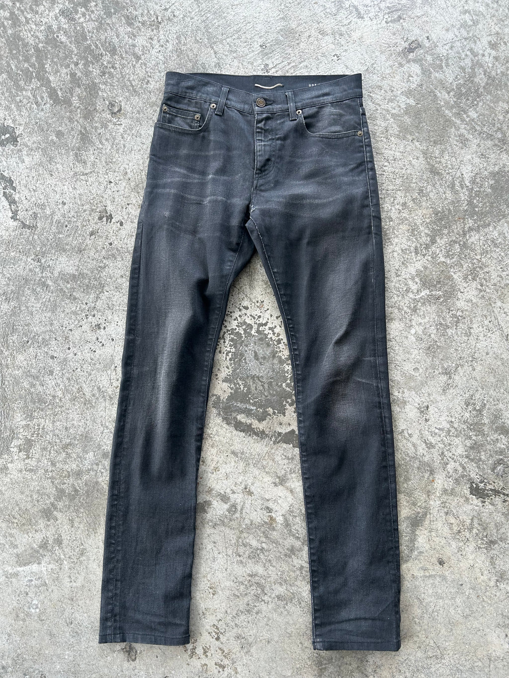 Saint Laurent Paris D02 Black Jeans