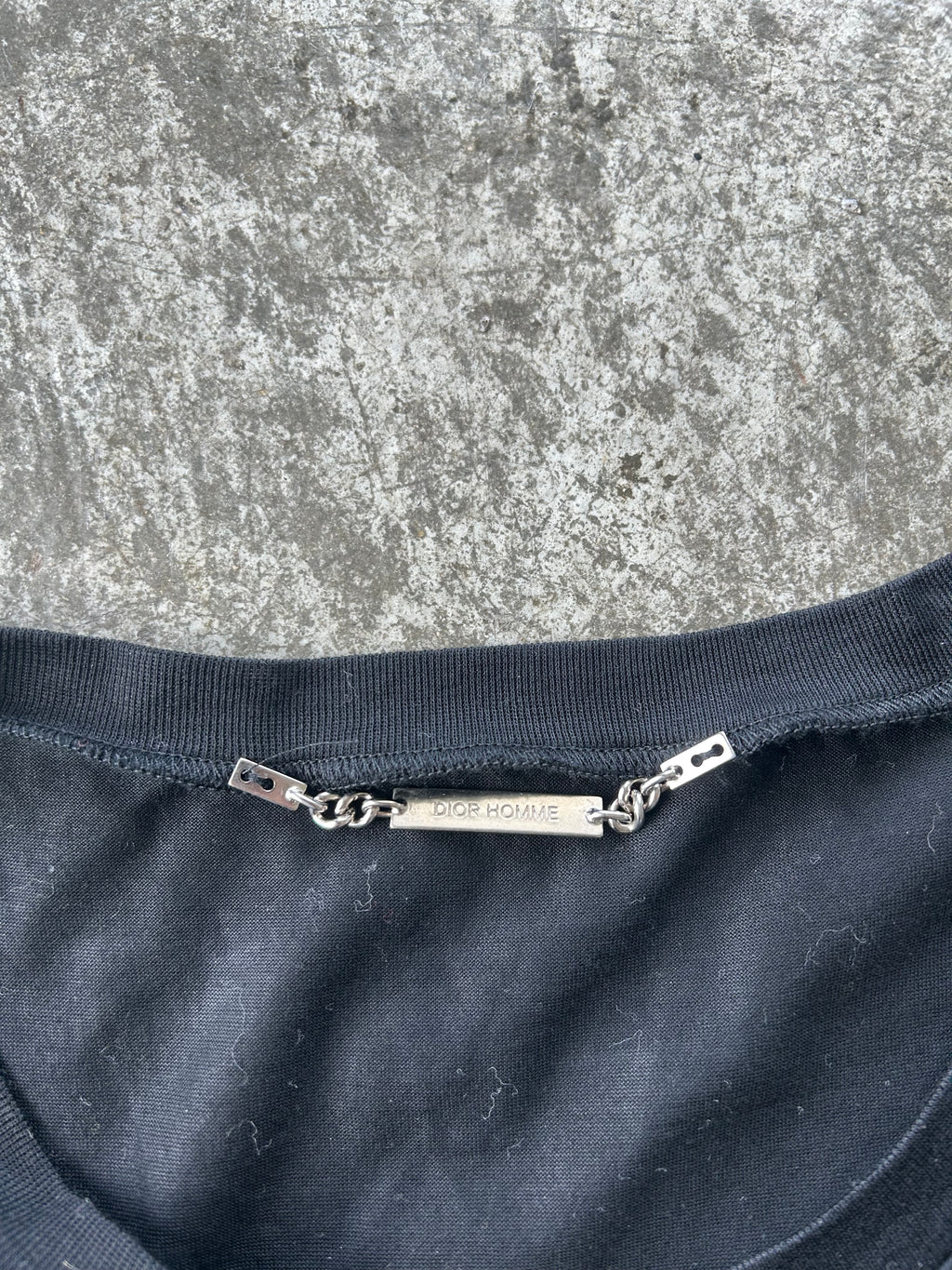 Dior Homme 2004 D Logo T Shirt