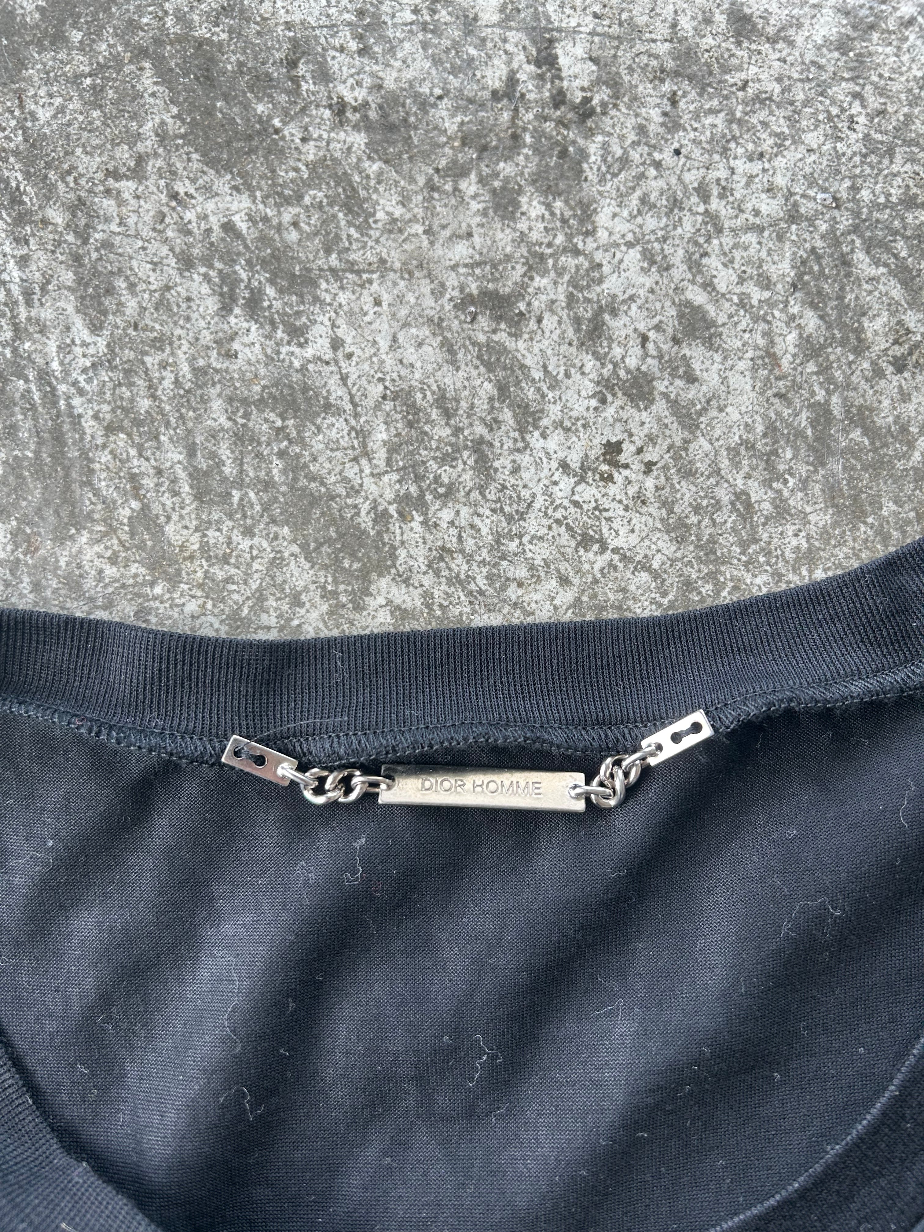 Dior Homme 2004 D Logo T Shirt