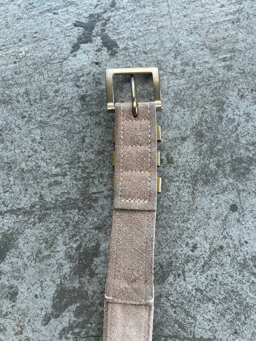 Balmain Homme SS13 Gold Belt
