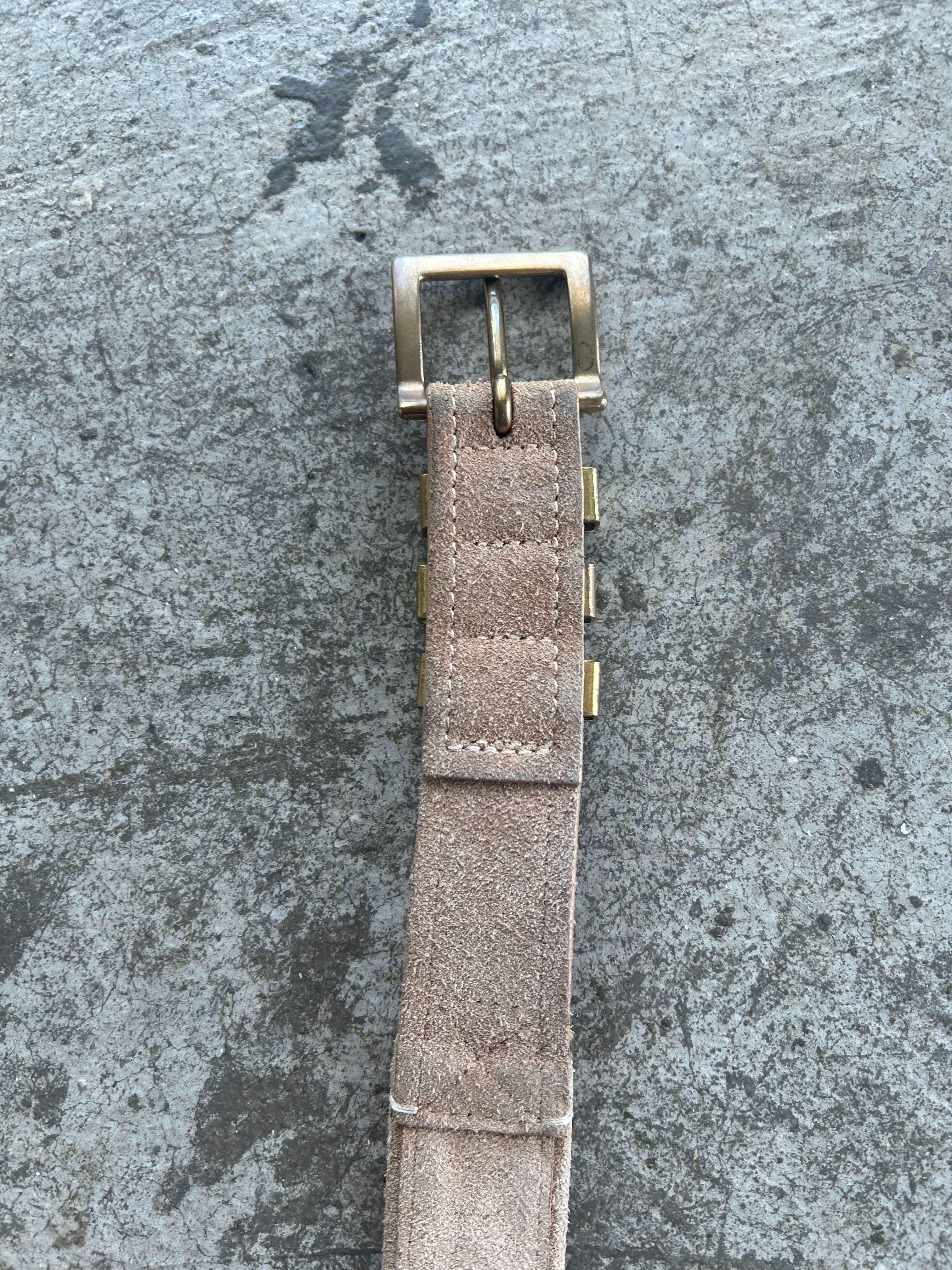 Balmain Homme SS13 Gold Belt