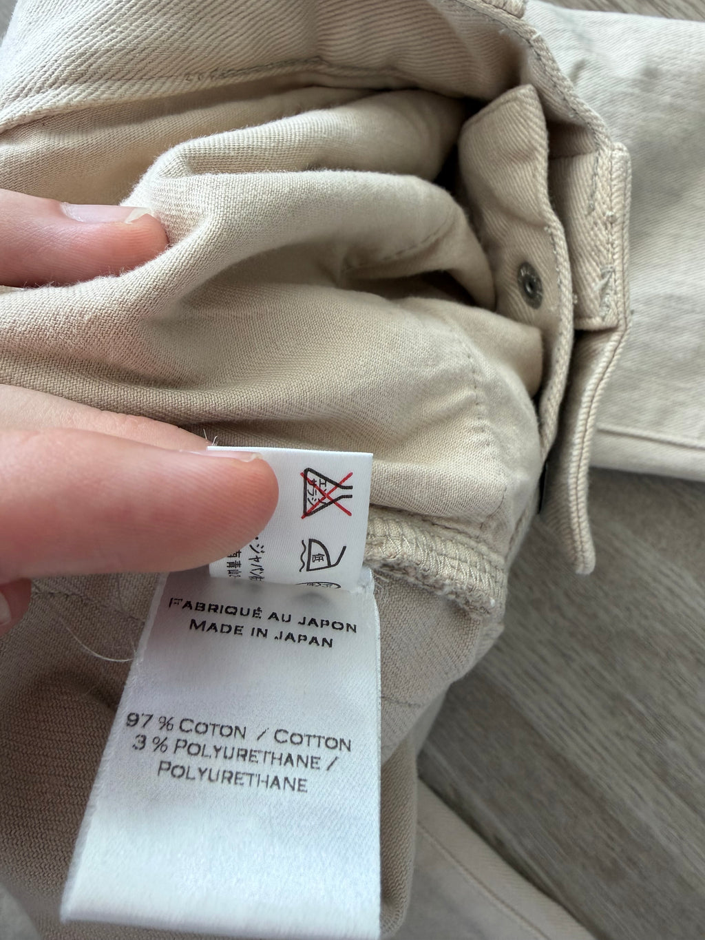 Balmain Homme AW12 Dirty Beige Bikers