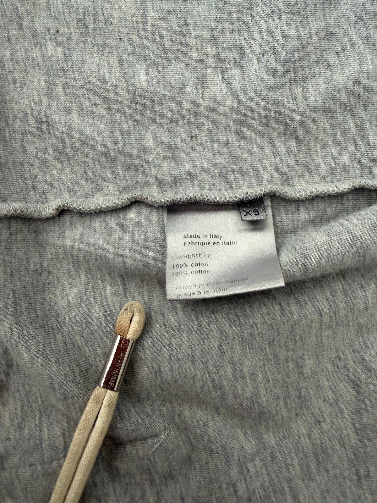 Dior Homme AW03 Luster Waxed Zip Up Turtleneck