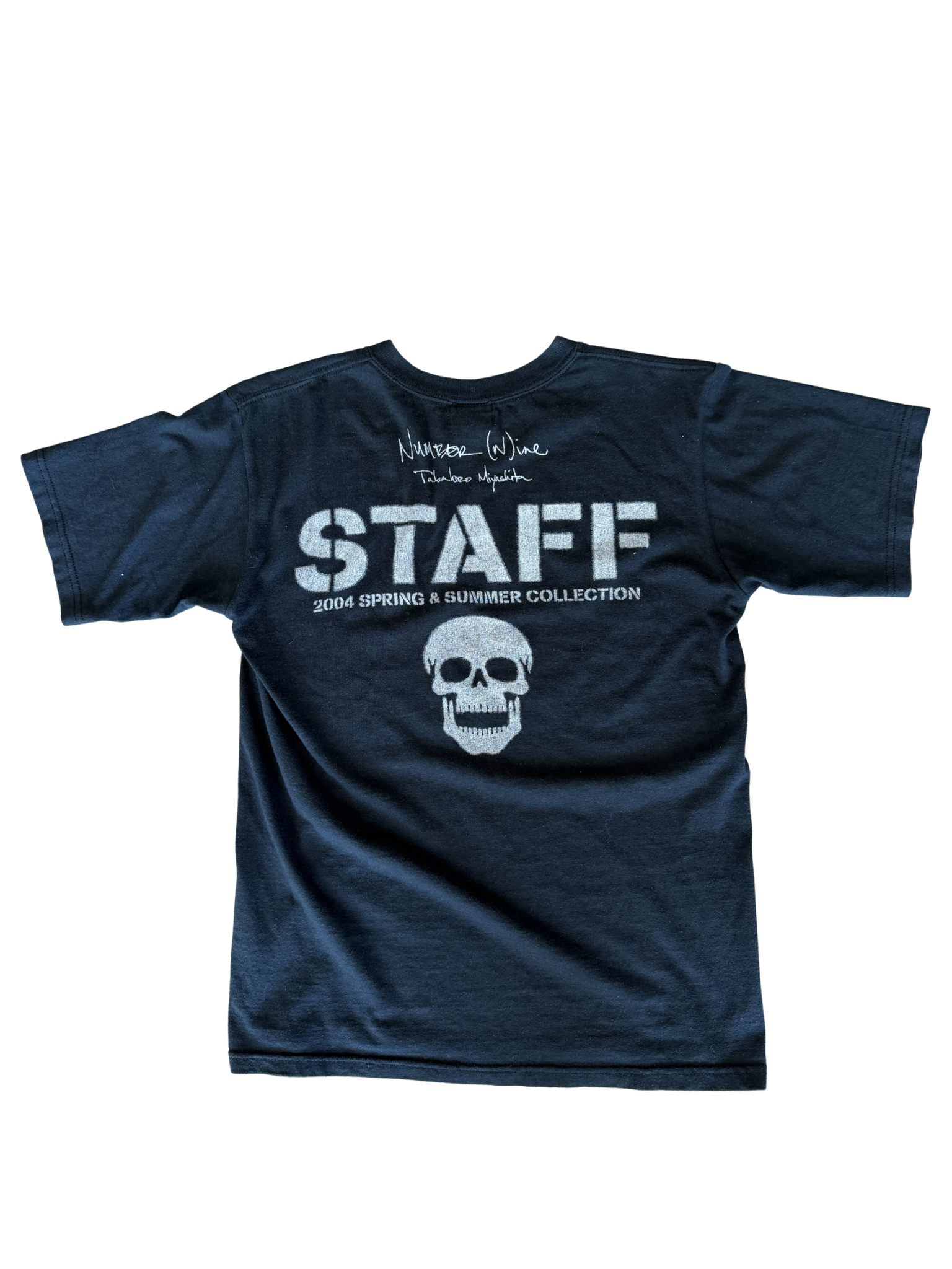 Number (N)ine SS04 Staff T Shirt