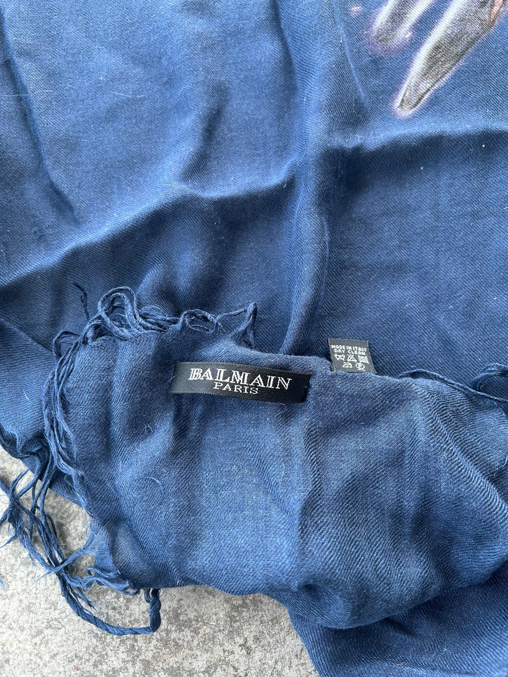 Balmain Homme AW11 Wolf Scarf
