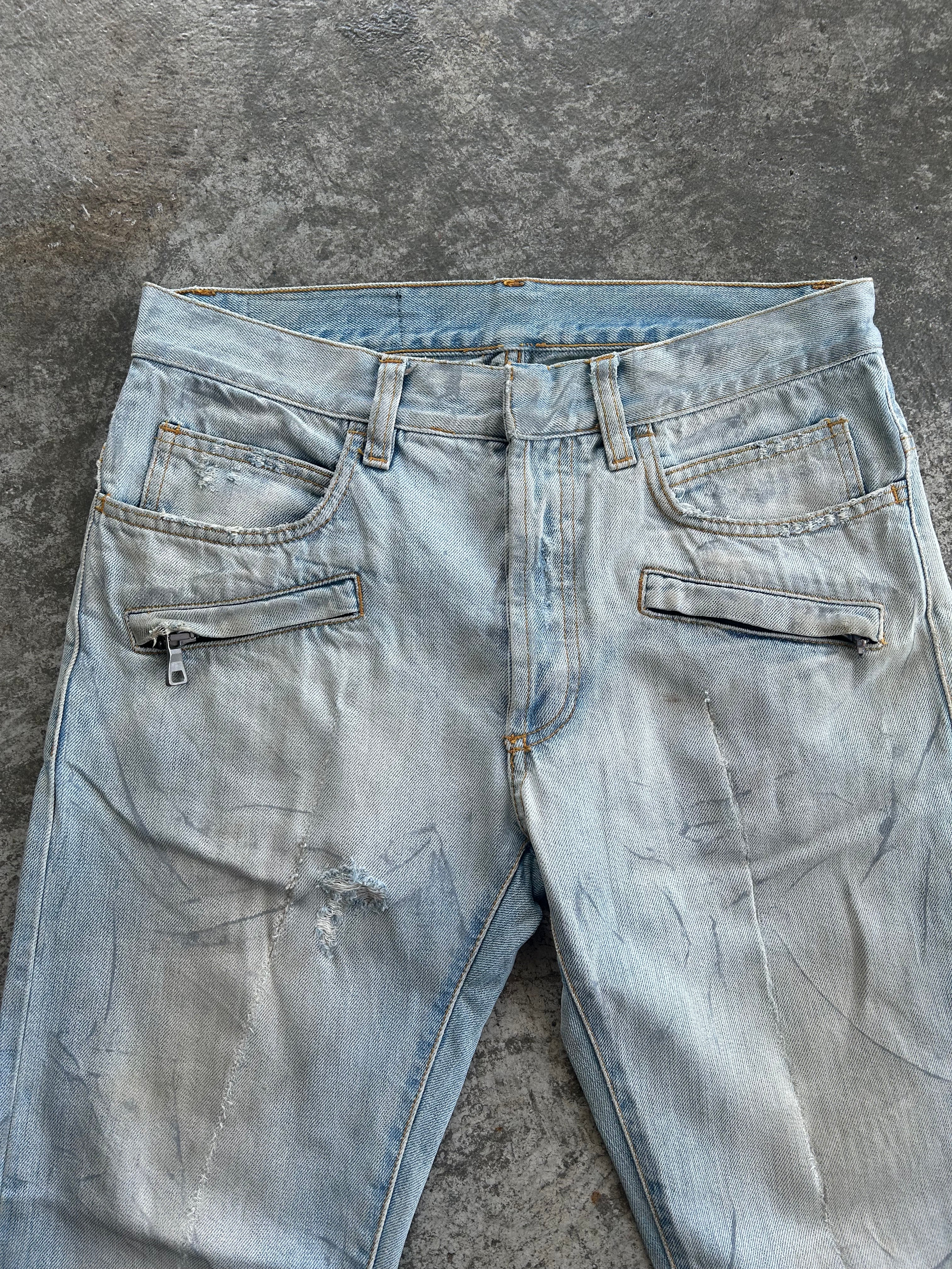 Balmain Homme SS11 Eagle Coin Jeans