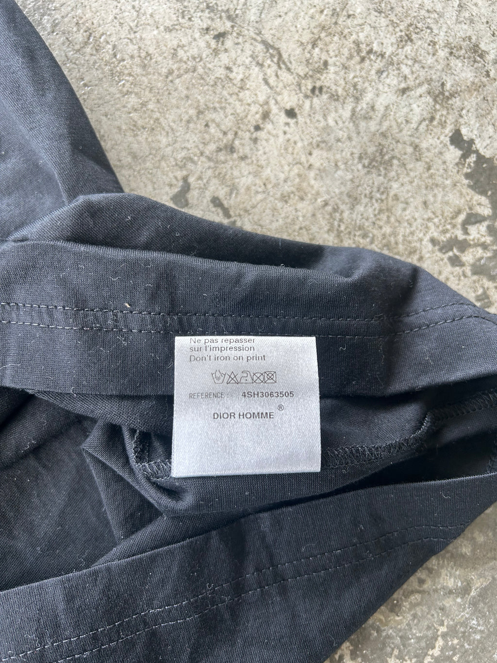 Dior Homme 2004 D Logo T Shirt