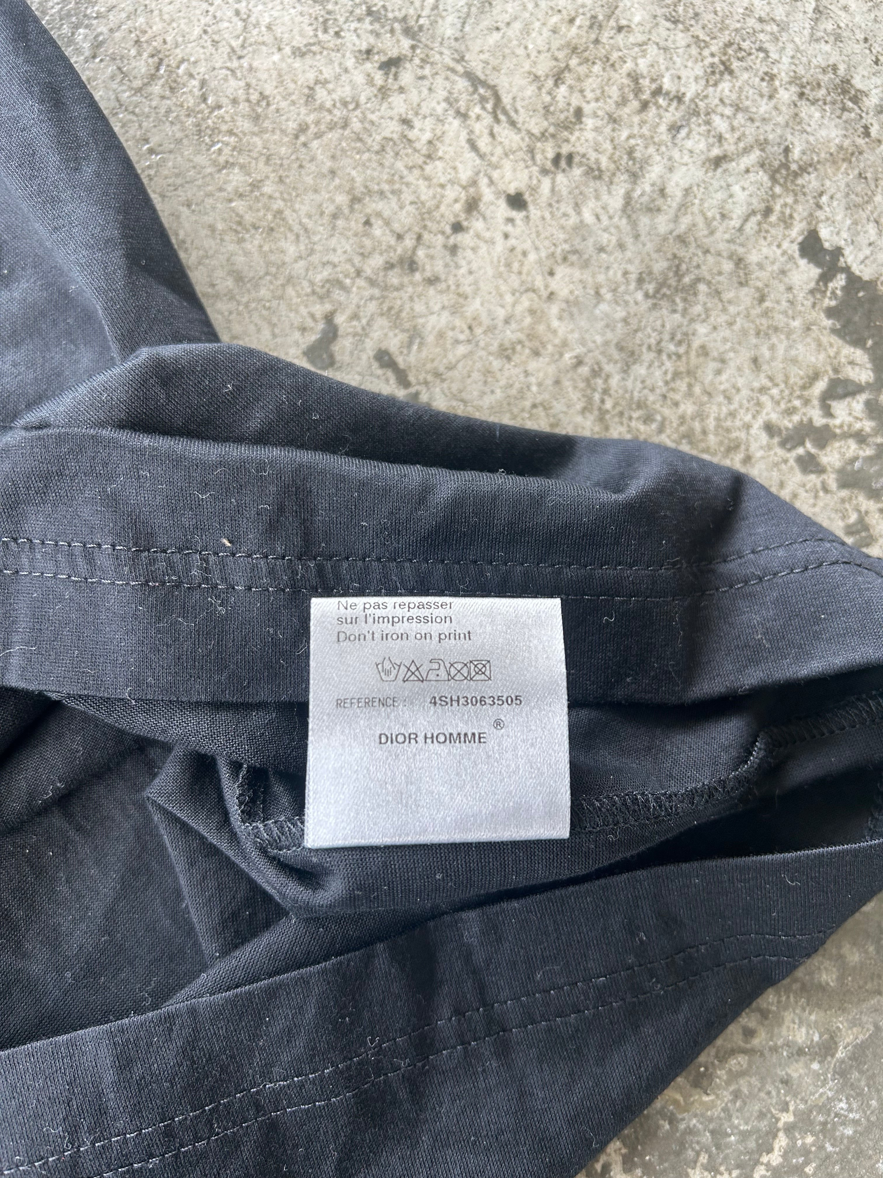 Dior Homme 2004 D Logo T Shirt