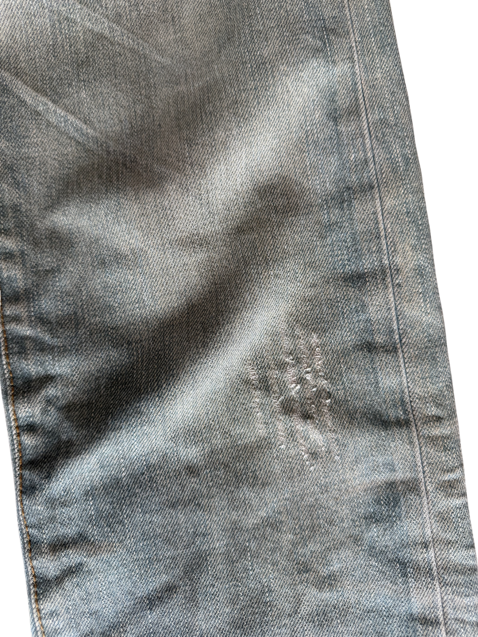 Dior Homme SS04 Dirty Bleu Clair Jeans