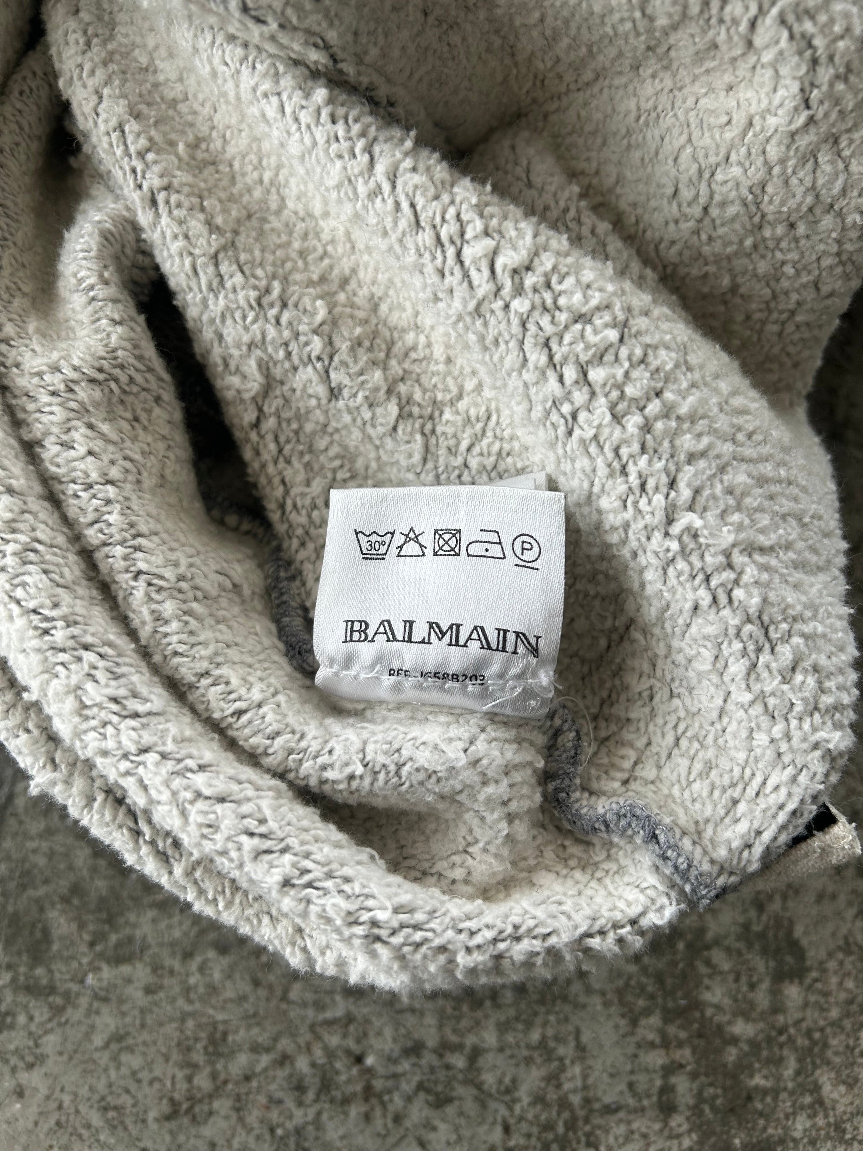 Balmain Homme AW12 Zip Up Hoodie