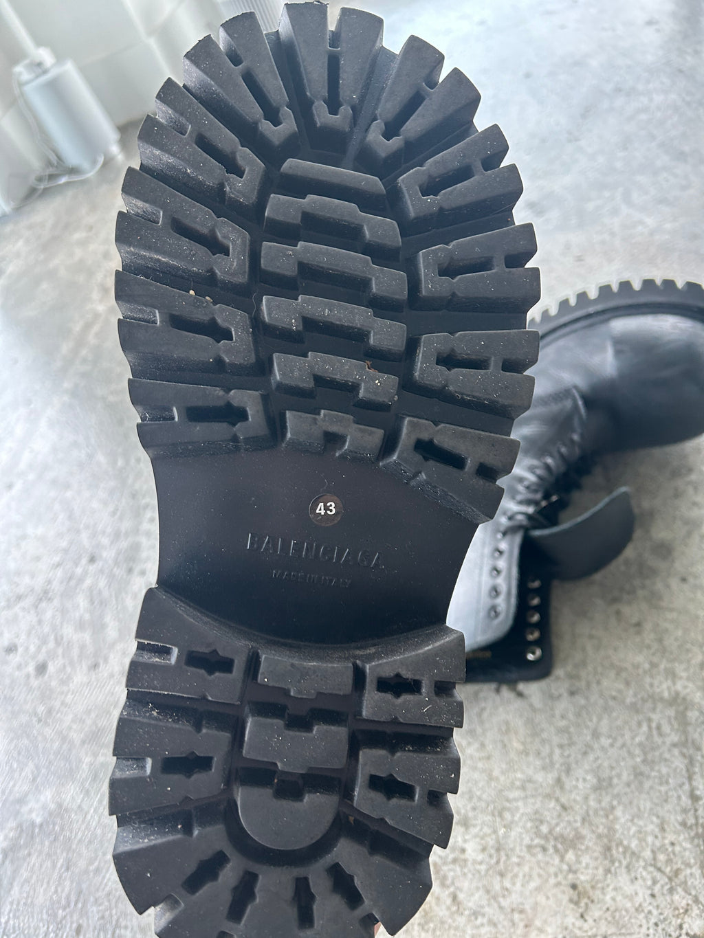 Balenciaga Stomper Boot Pre Owned